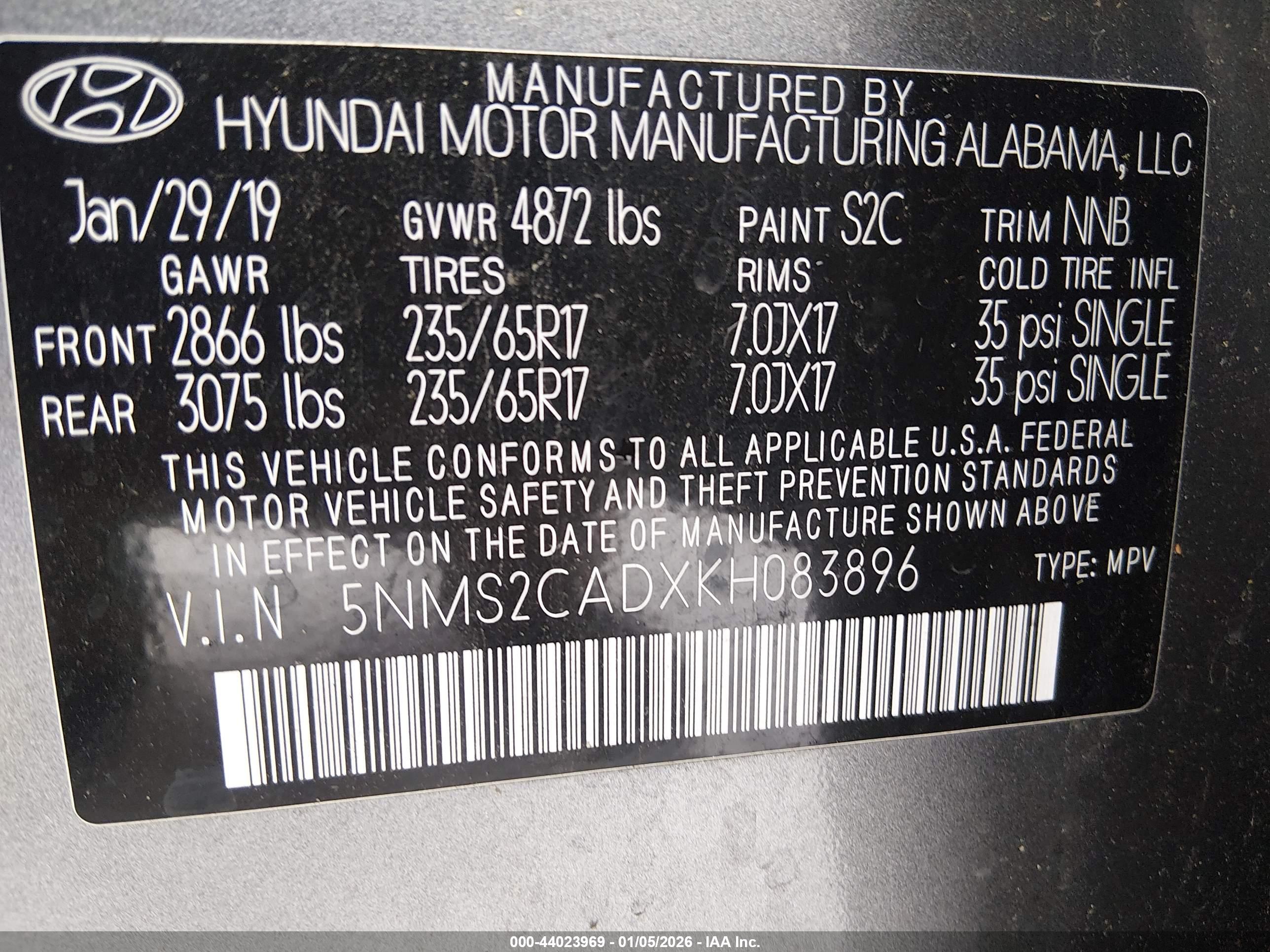 HYUNDAI SANTA image 9