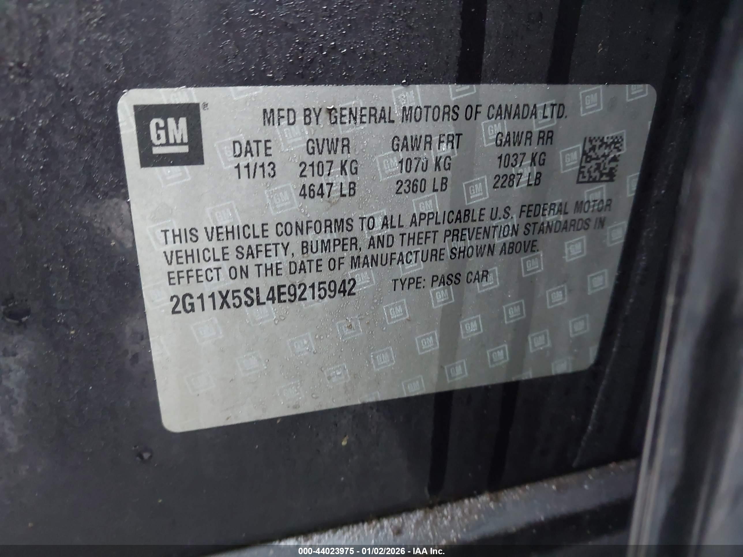 CHEVROLET IMPALA image 9