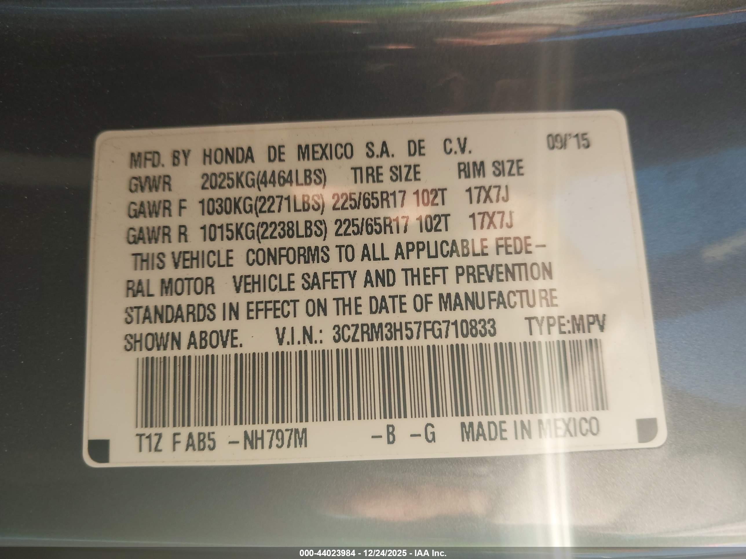 HONDA CR-V image 9