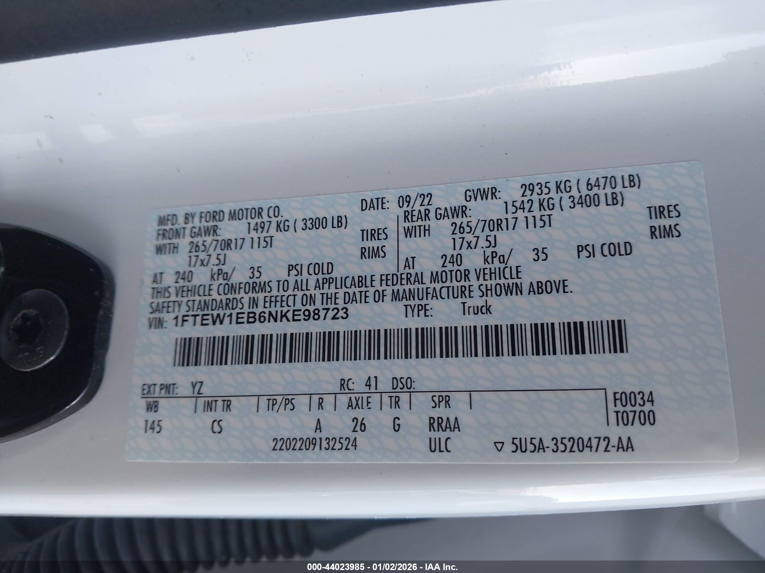 FORD F-150 image 9