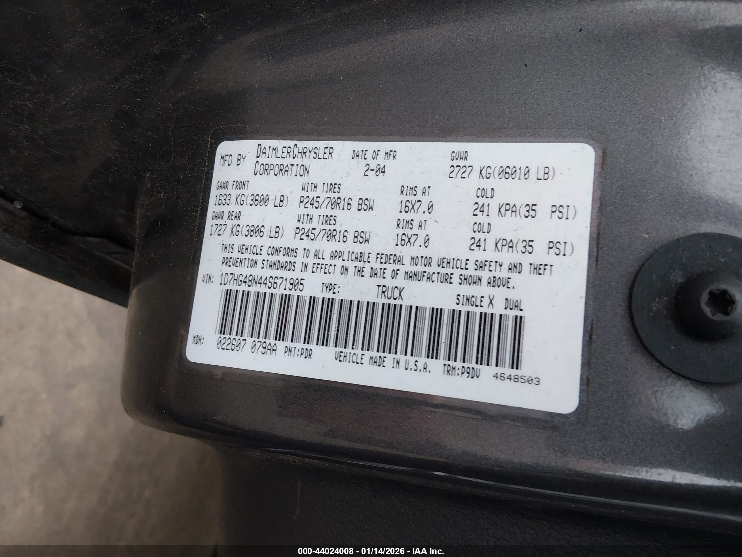 DODGE DAKOTA image 9