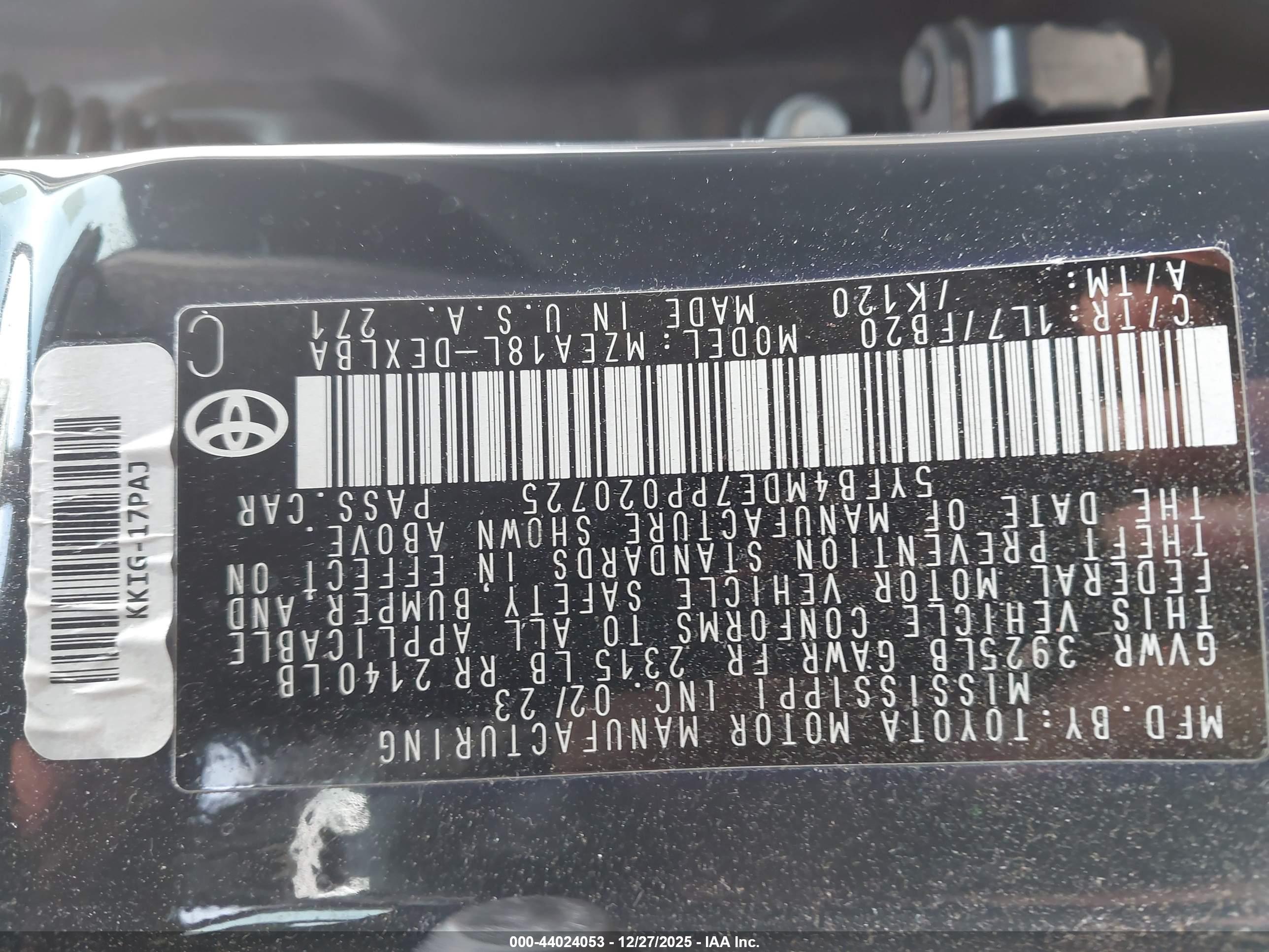 TOYOTA COROLLA image 9