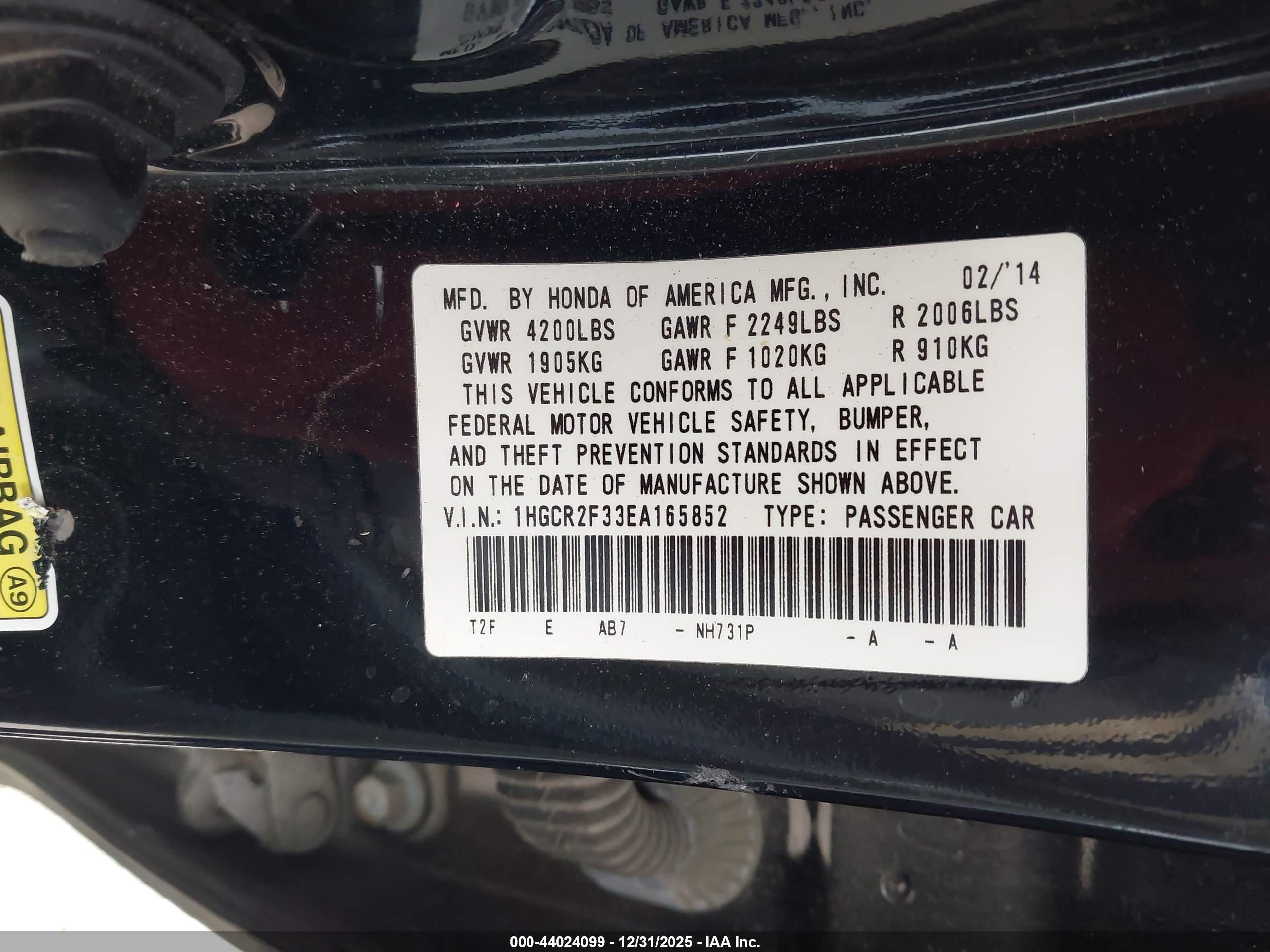 HONDA ACCORD image 9