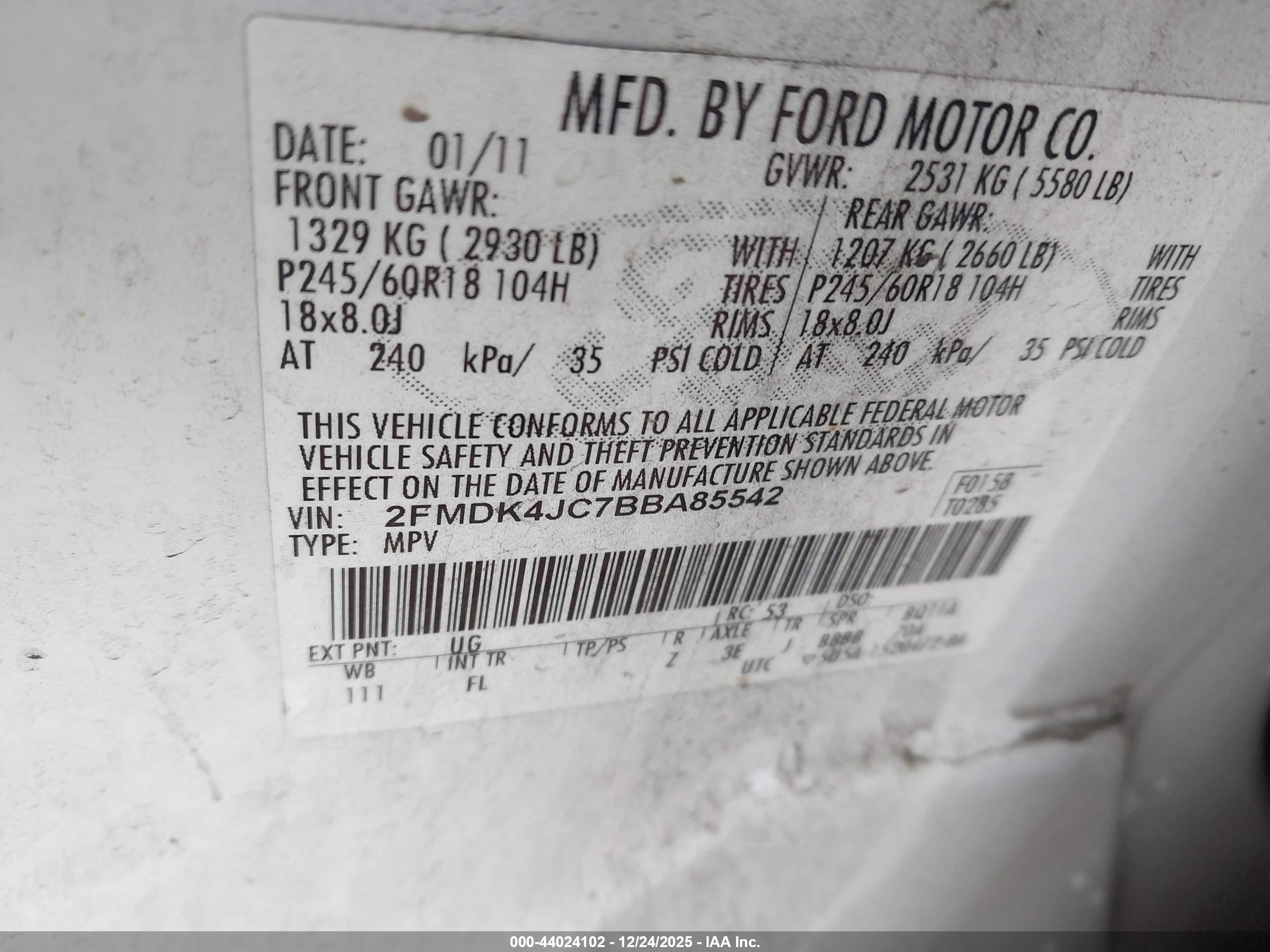 FORD EDGE image 9