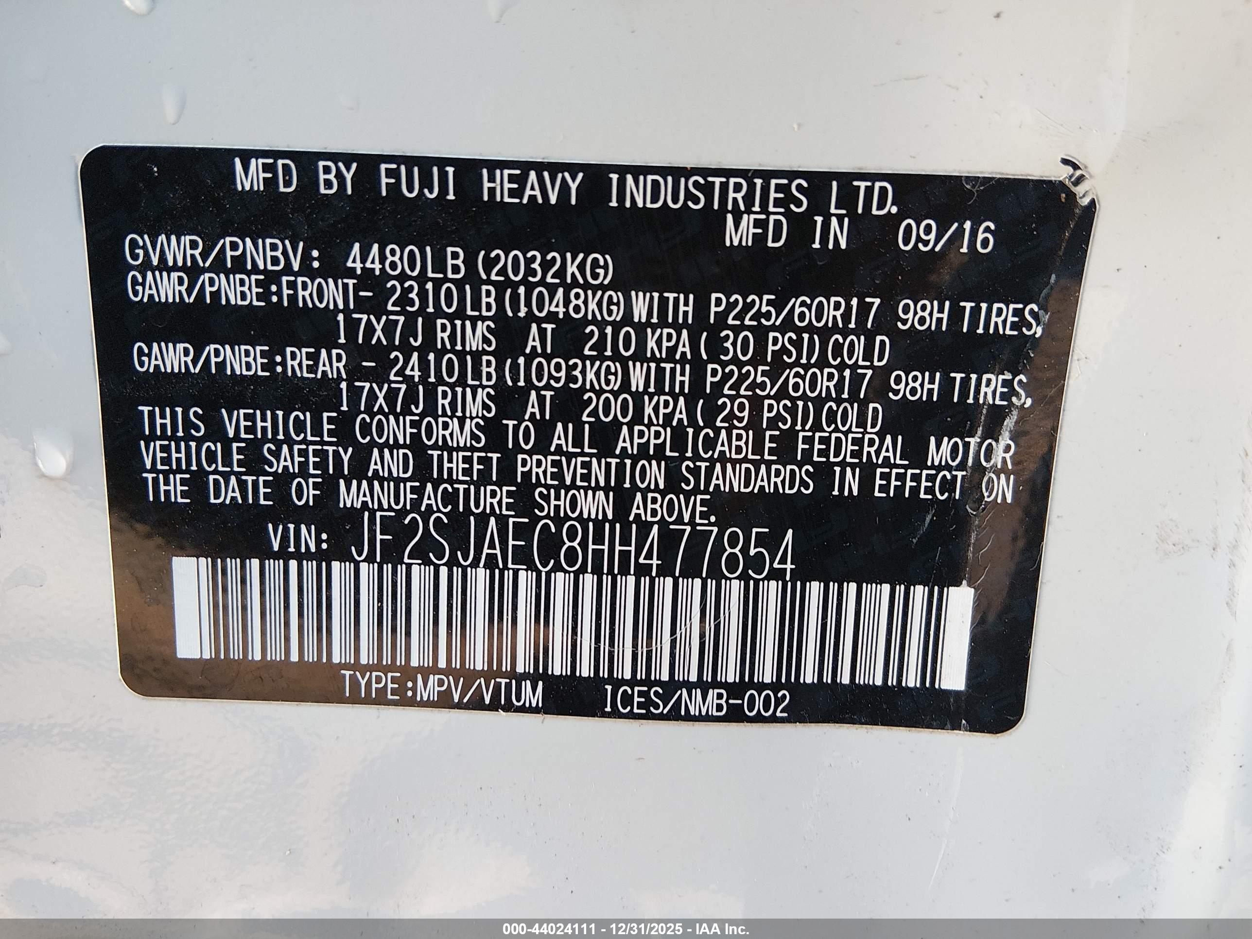 SUBARU FORESTER image 9