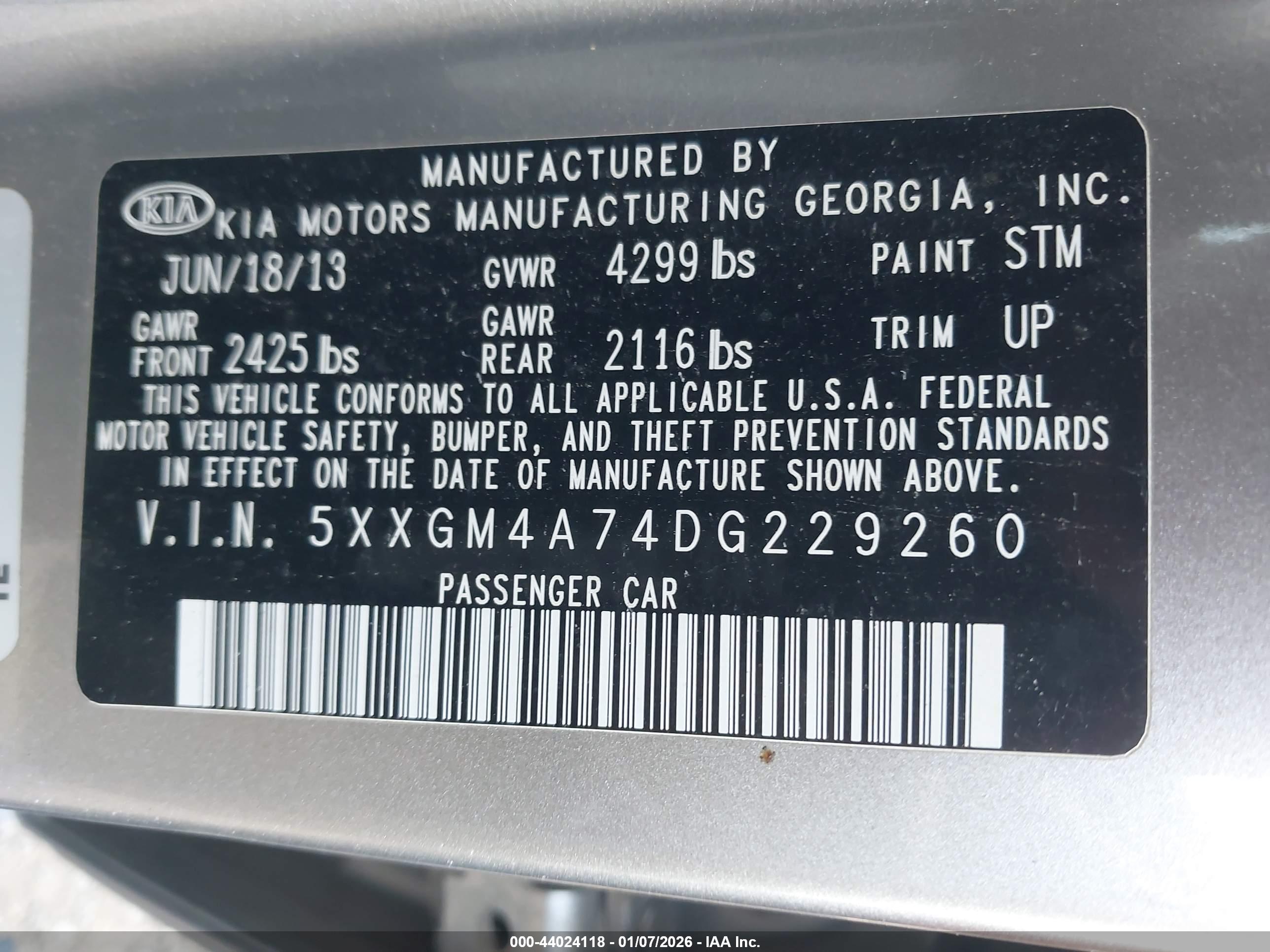 KIA OPTIMA image 9