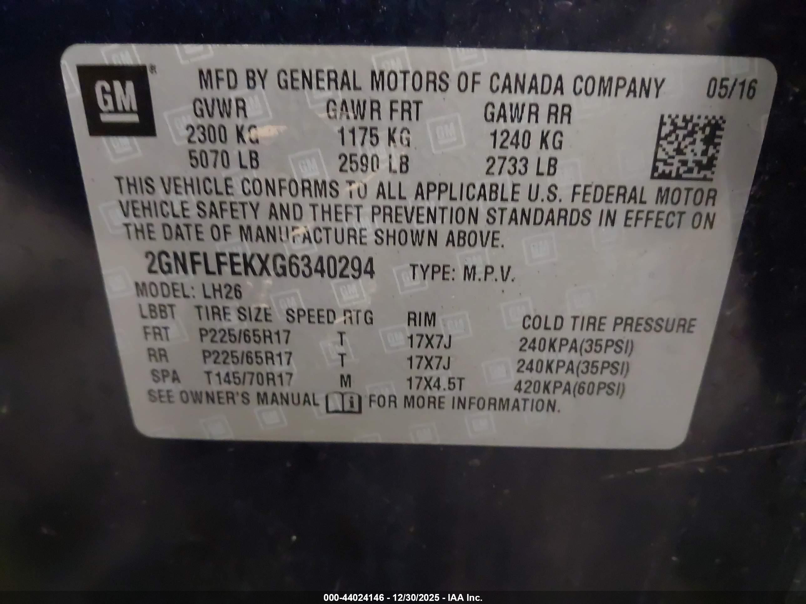 CHEVROLET EQUINOX image 9
