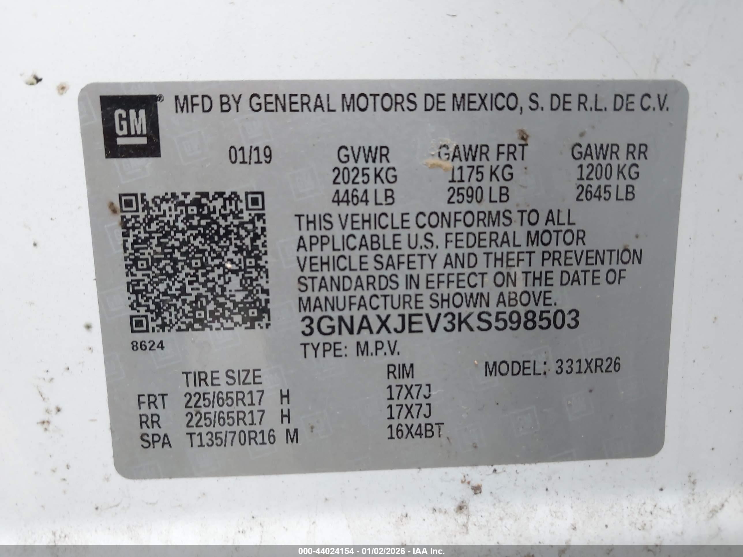 CHEVROLET EQUINOX image 9
