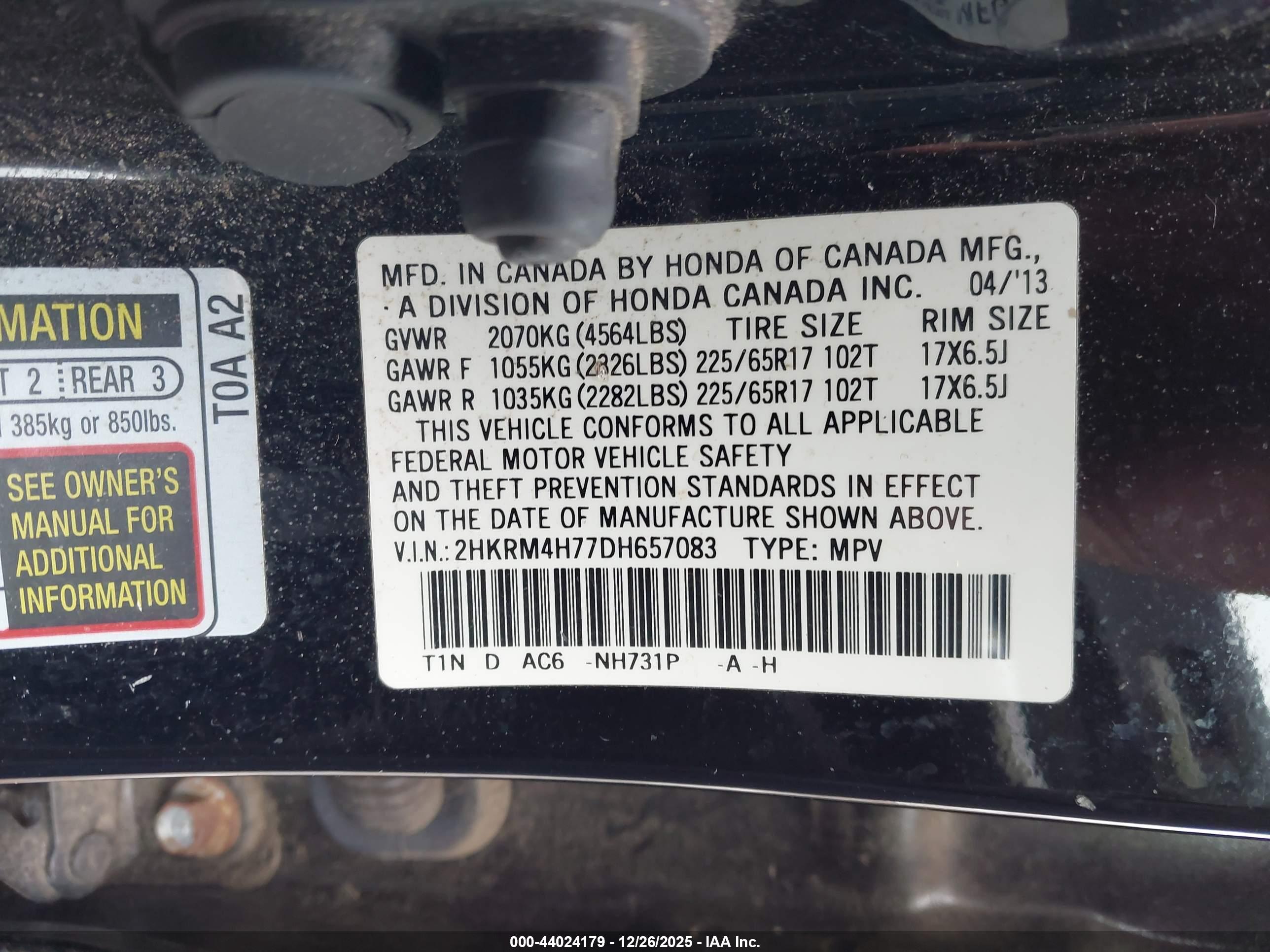 HONDA CR-V image 9