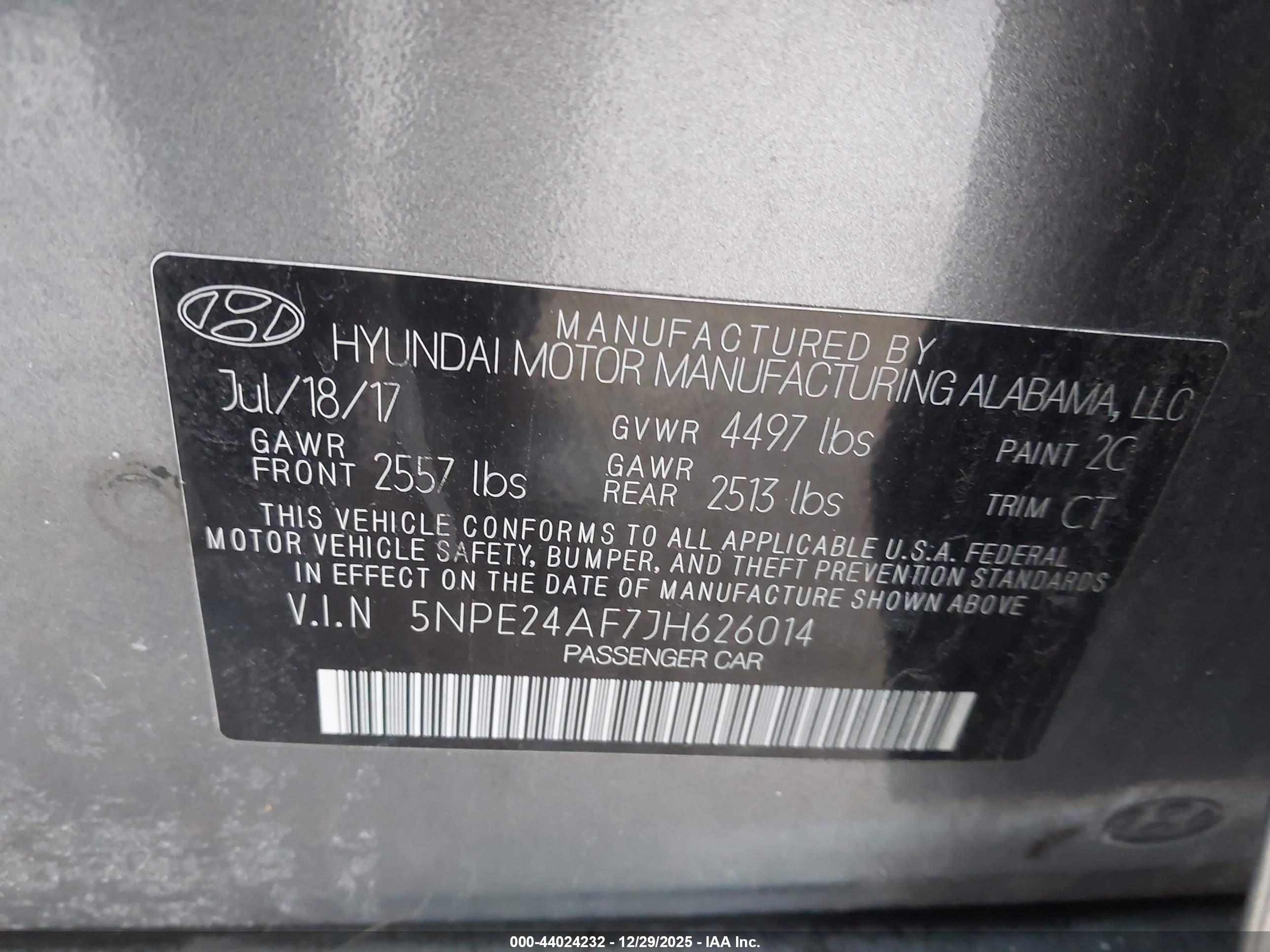 HYUNDAI SONATA image 9
