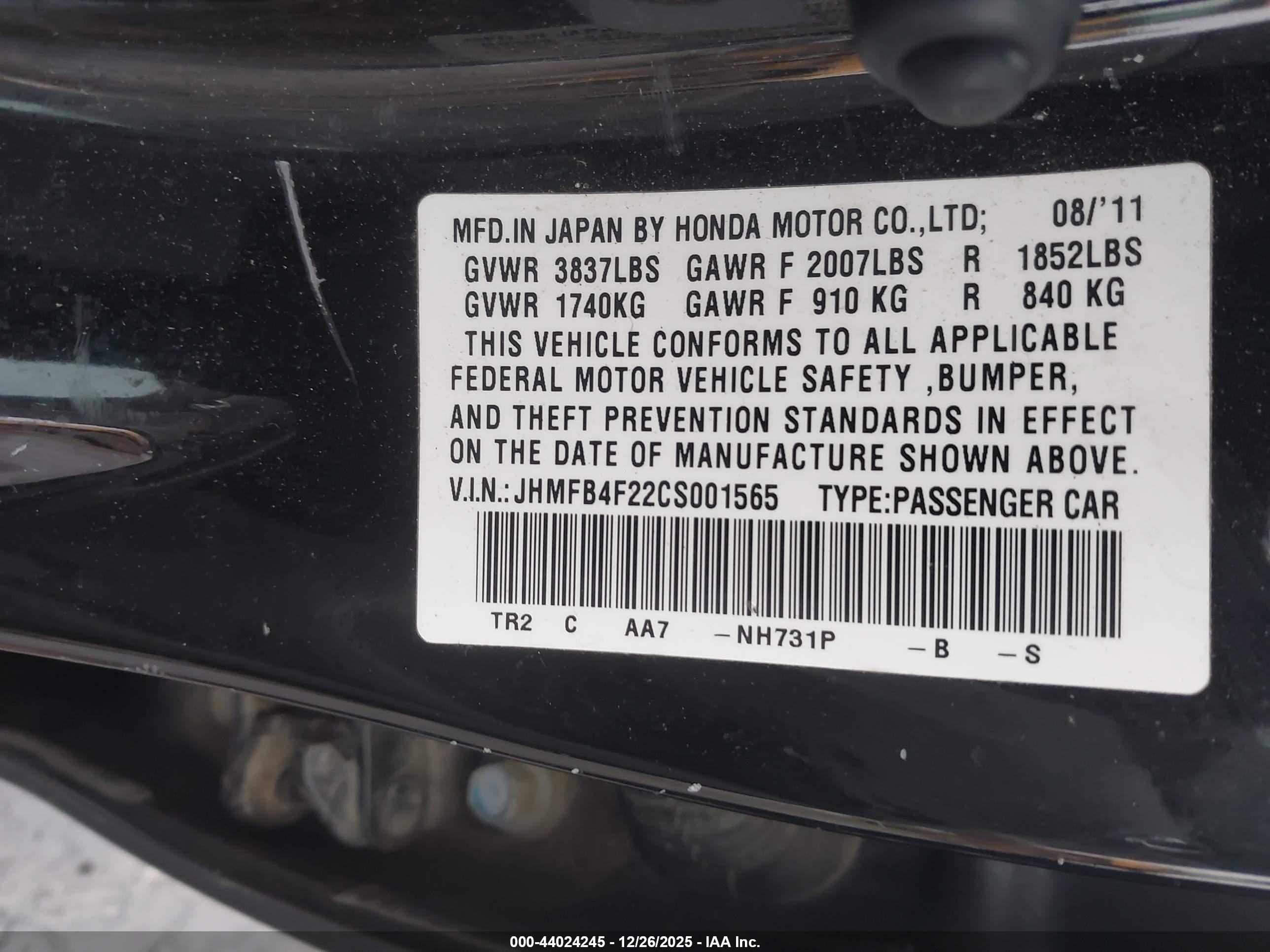 HONDA CIVIC image 9