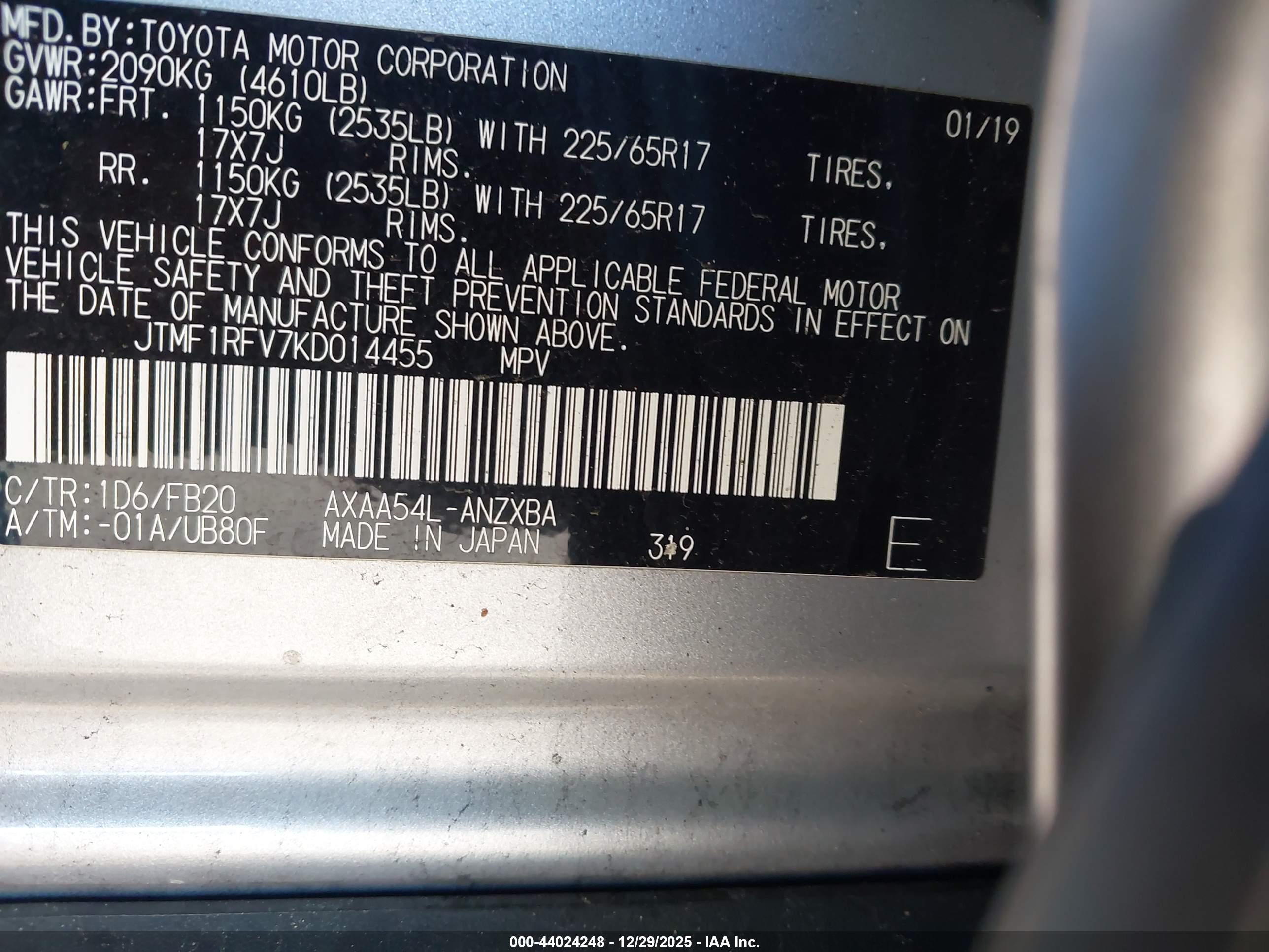 TOYOTA RAV4 image 9