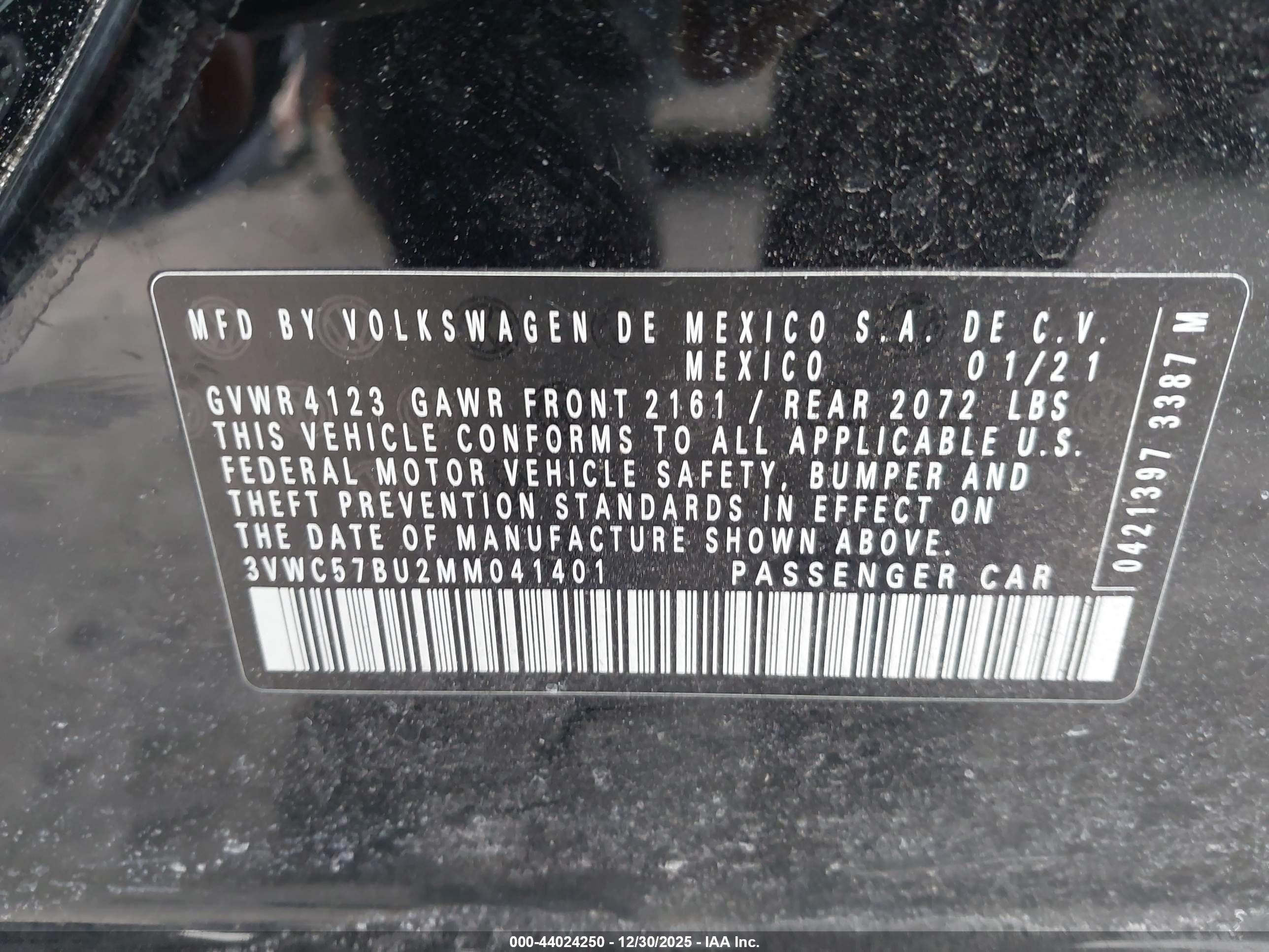 VOLKSWAGEN JETTA image 9