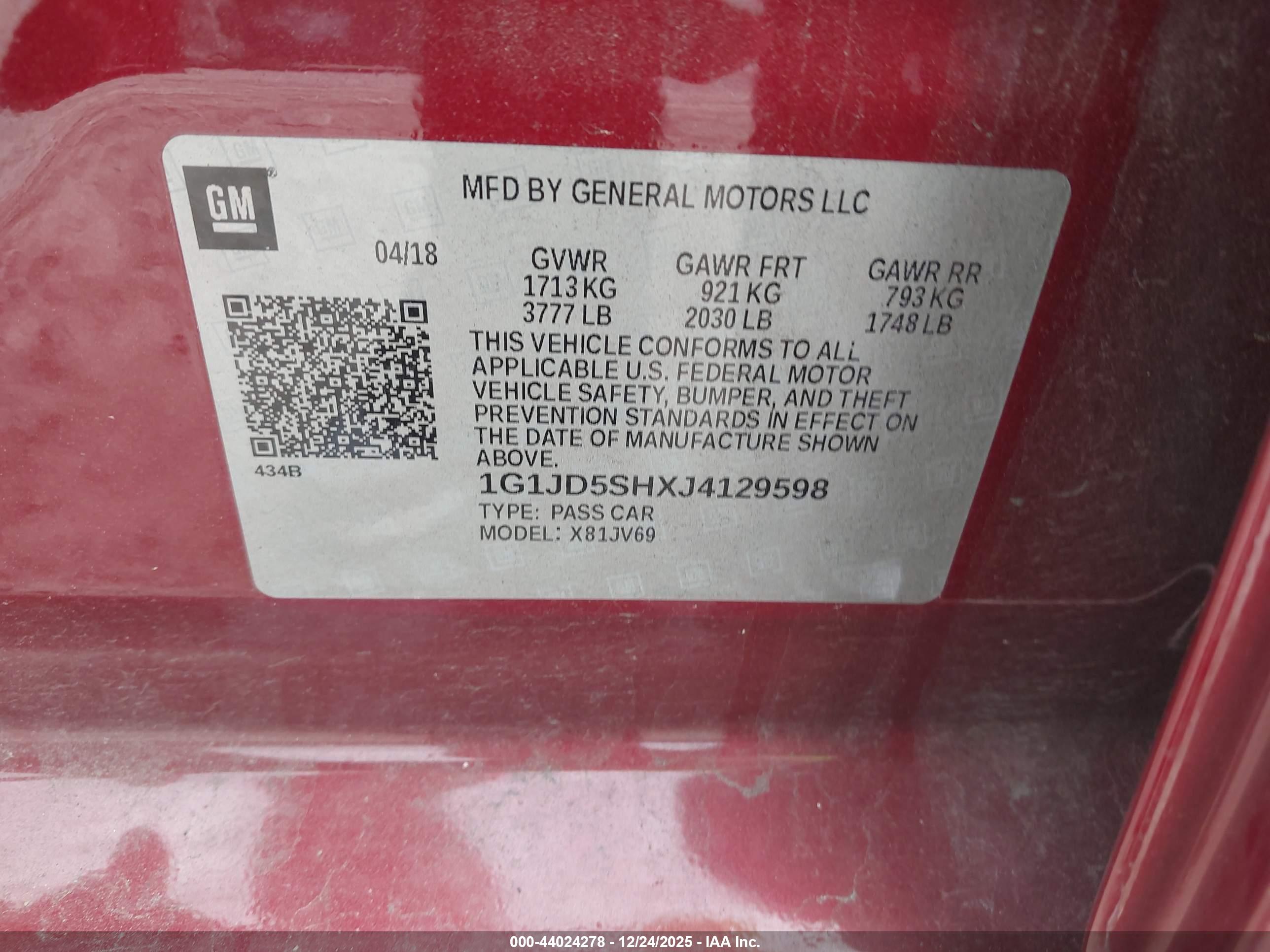 CHEVROLET SONIC image 9