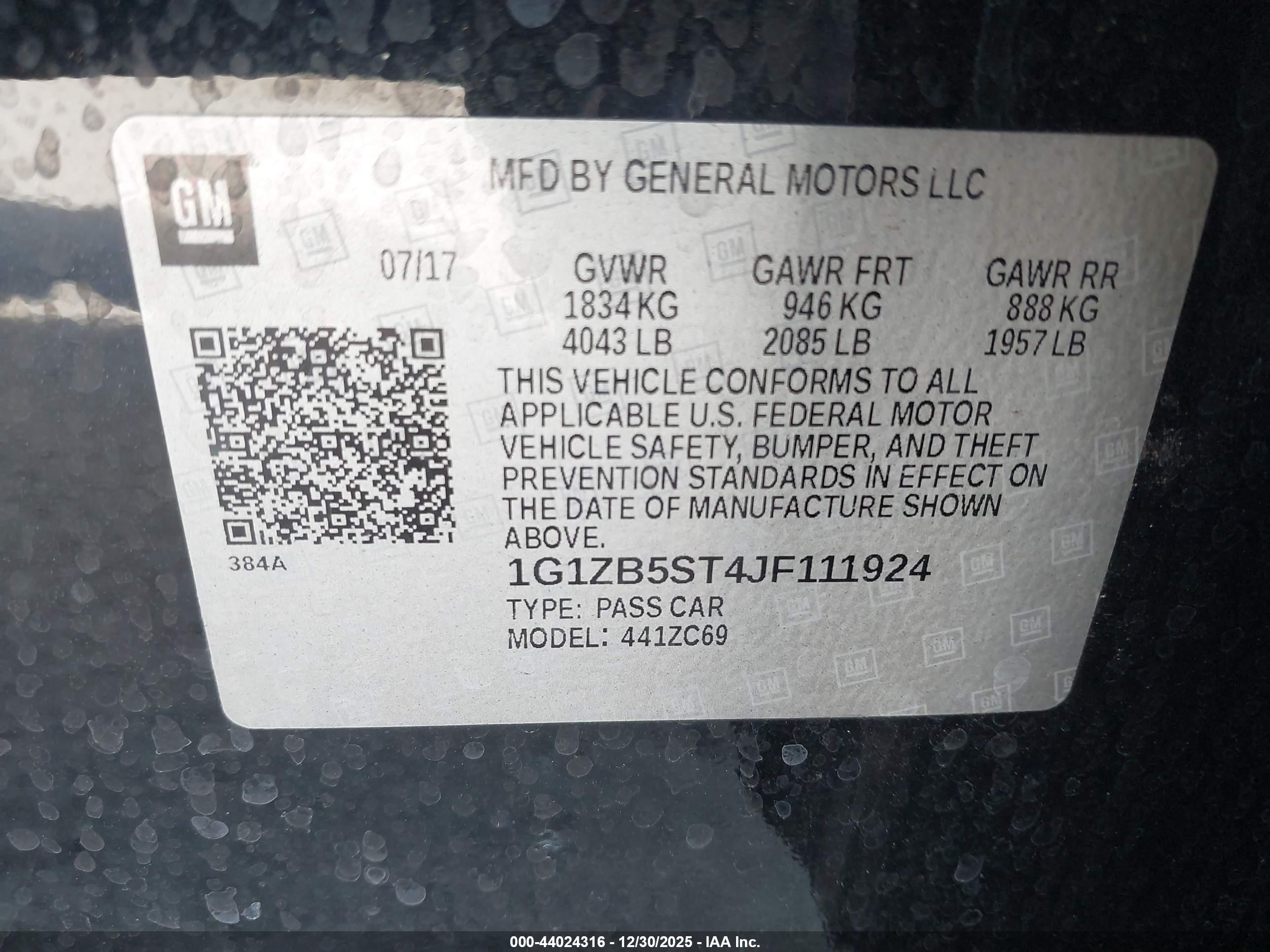 CHEVROLET MALIBU image 9