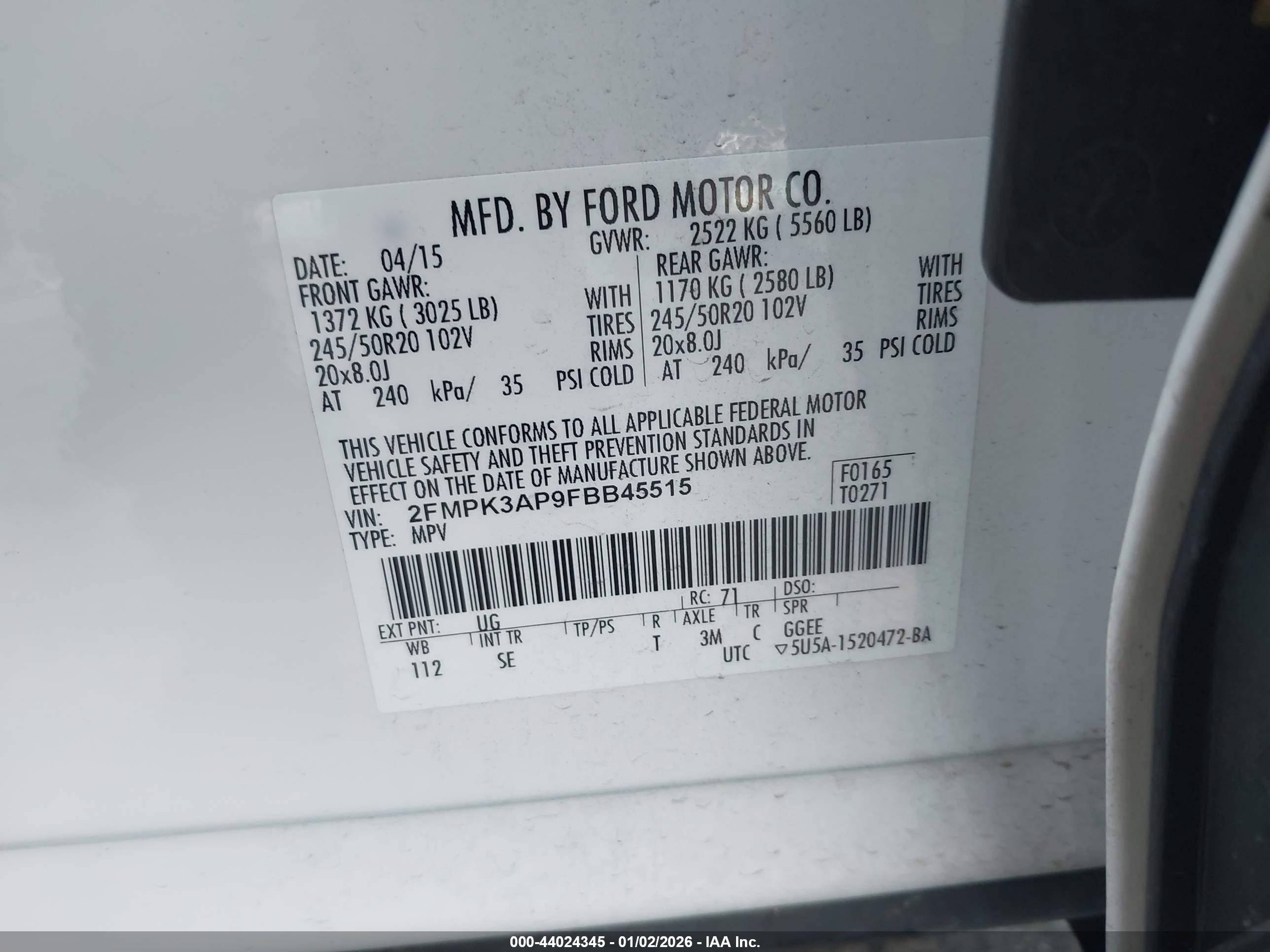 FORD EDGE image 9