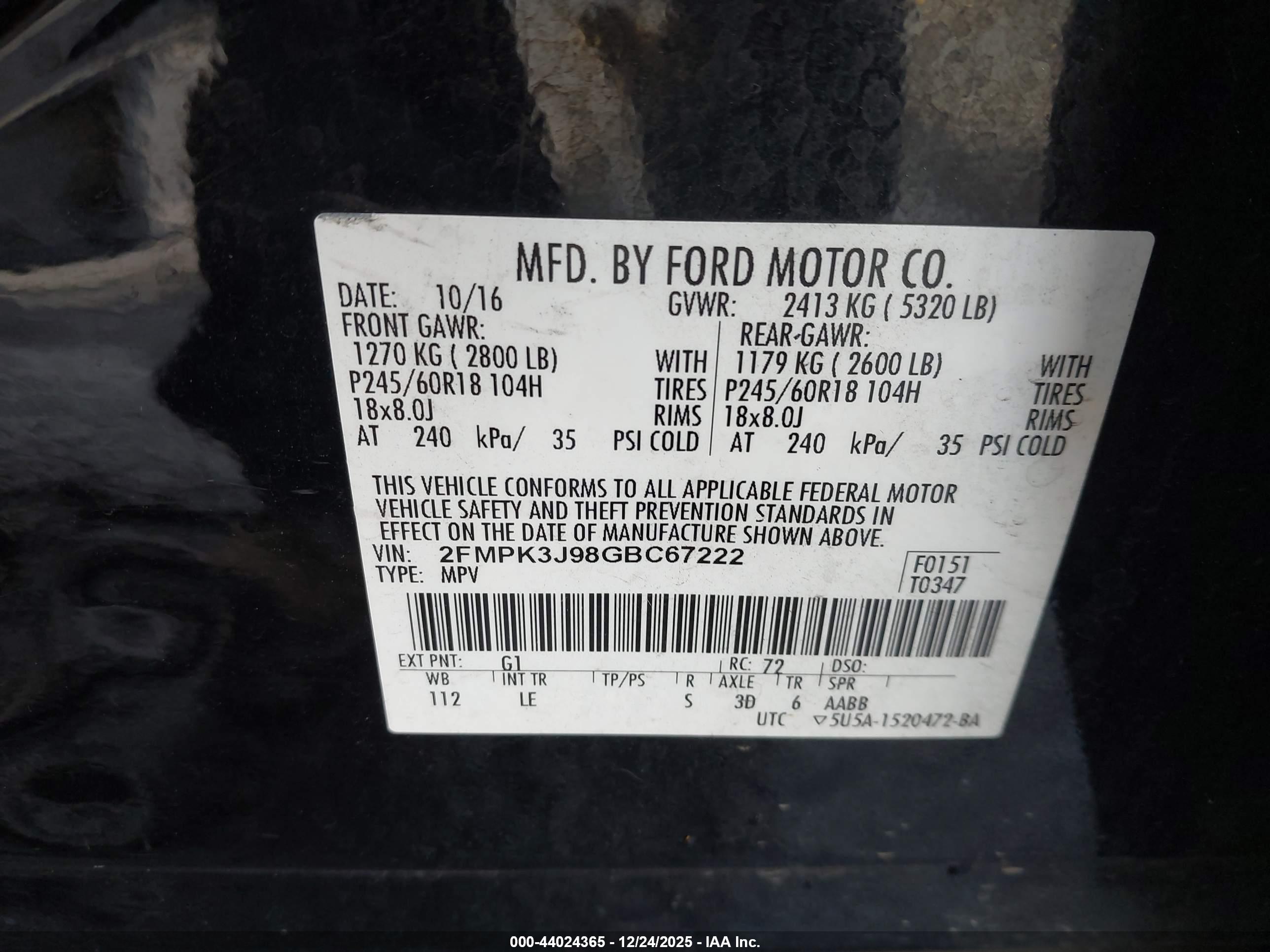 FORD EDGE image 9