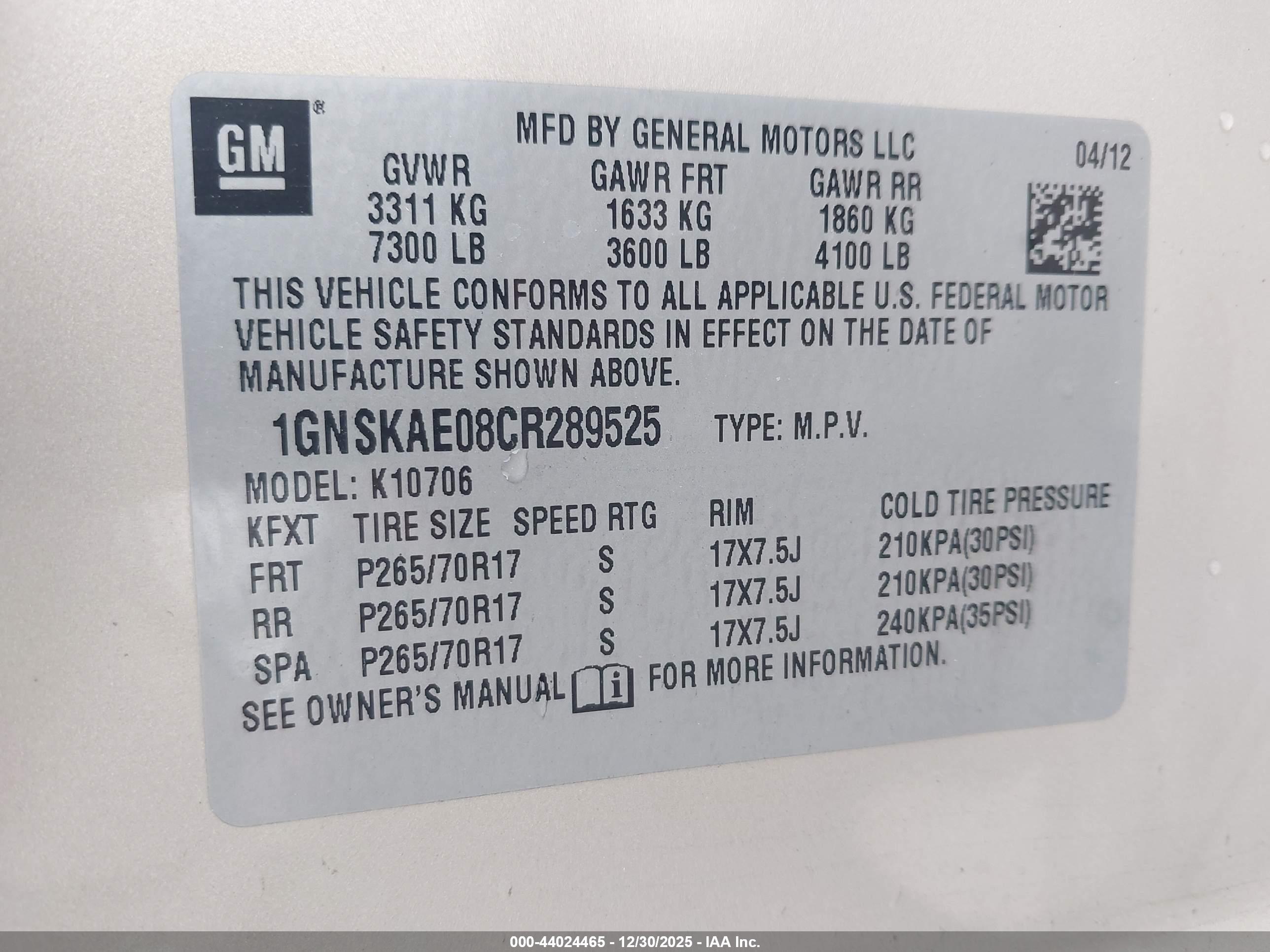 CHEVROLET TAHOE image 9