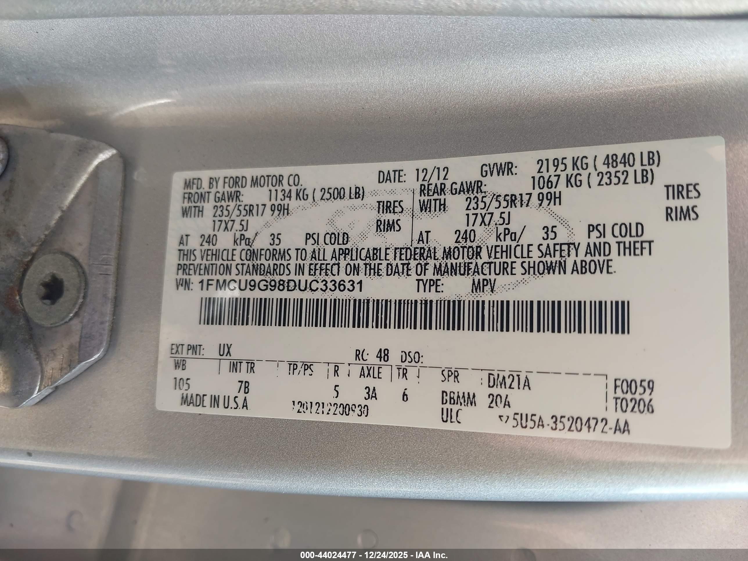 FORD ESCAPE image 9