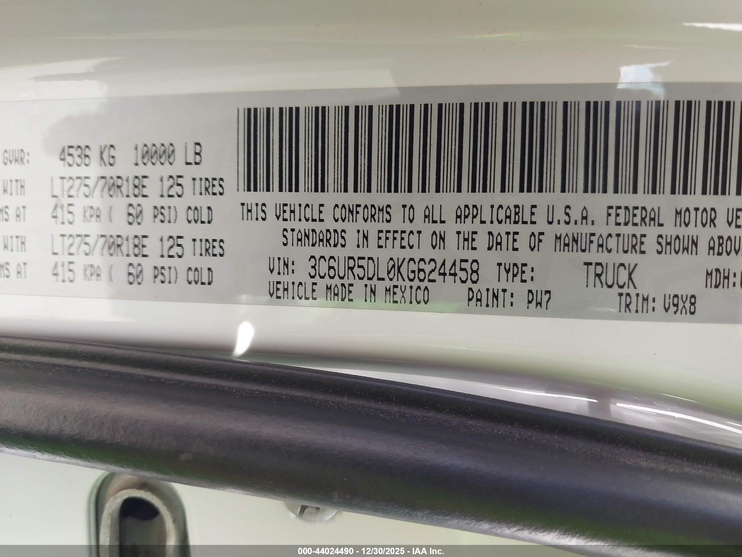 RAM 2500 image 9