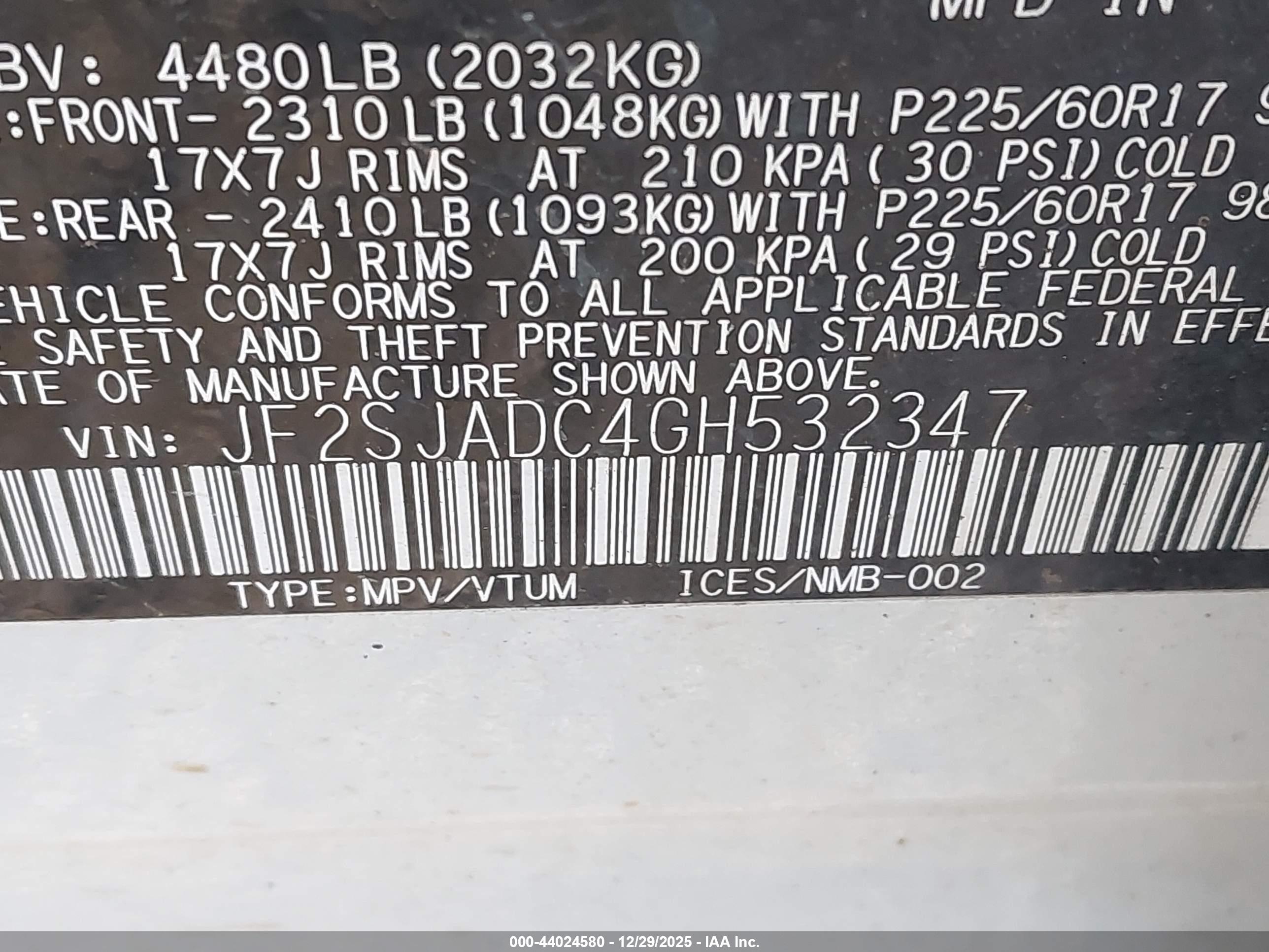 SUBARU FORESTER image 9