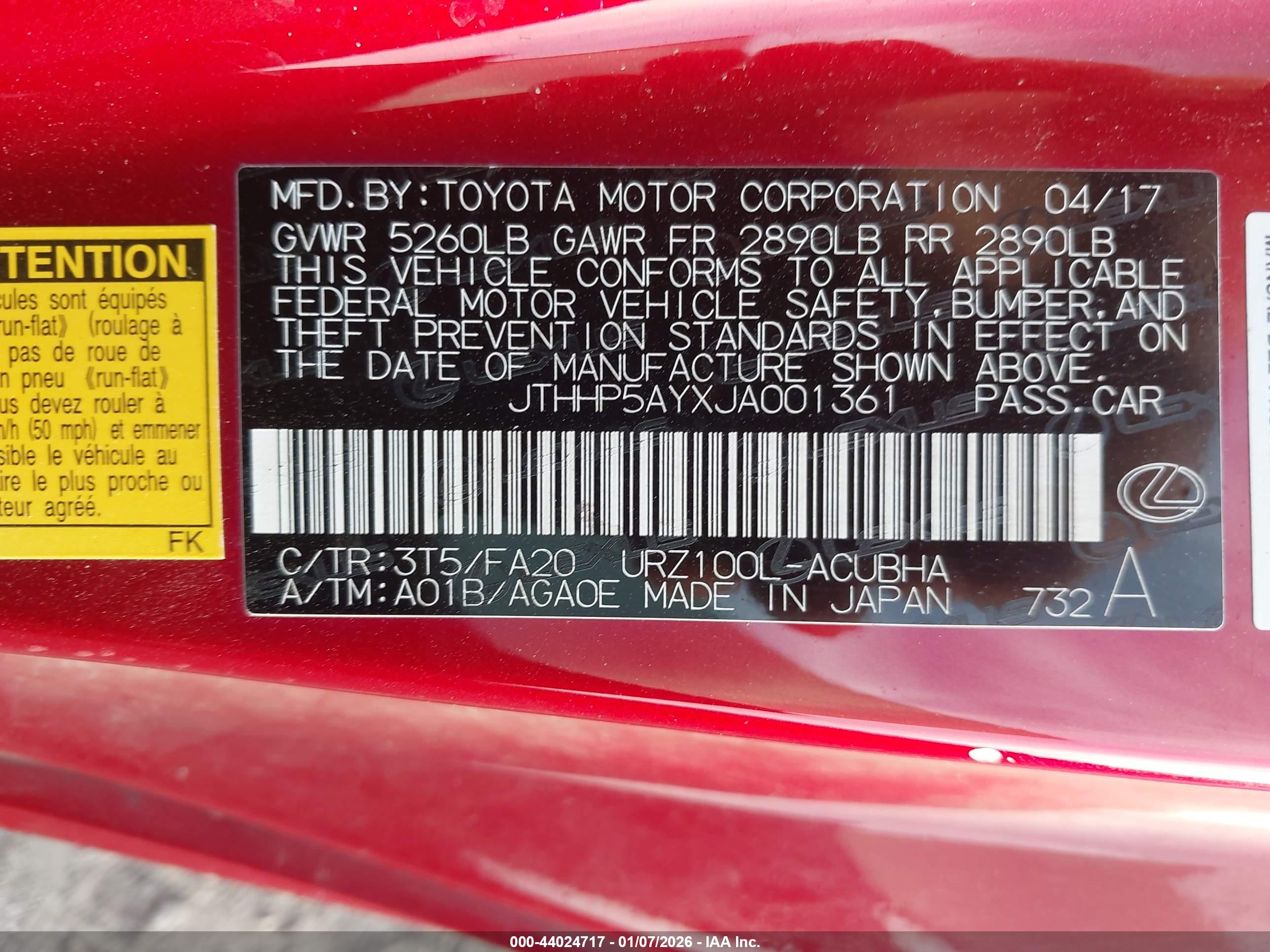 LEXUS LC image 9