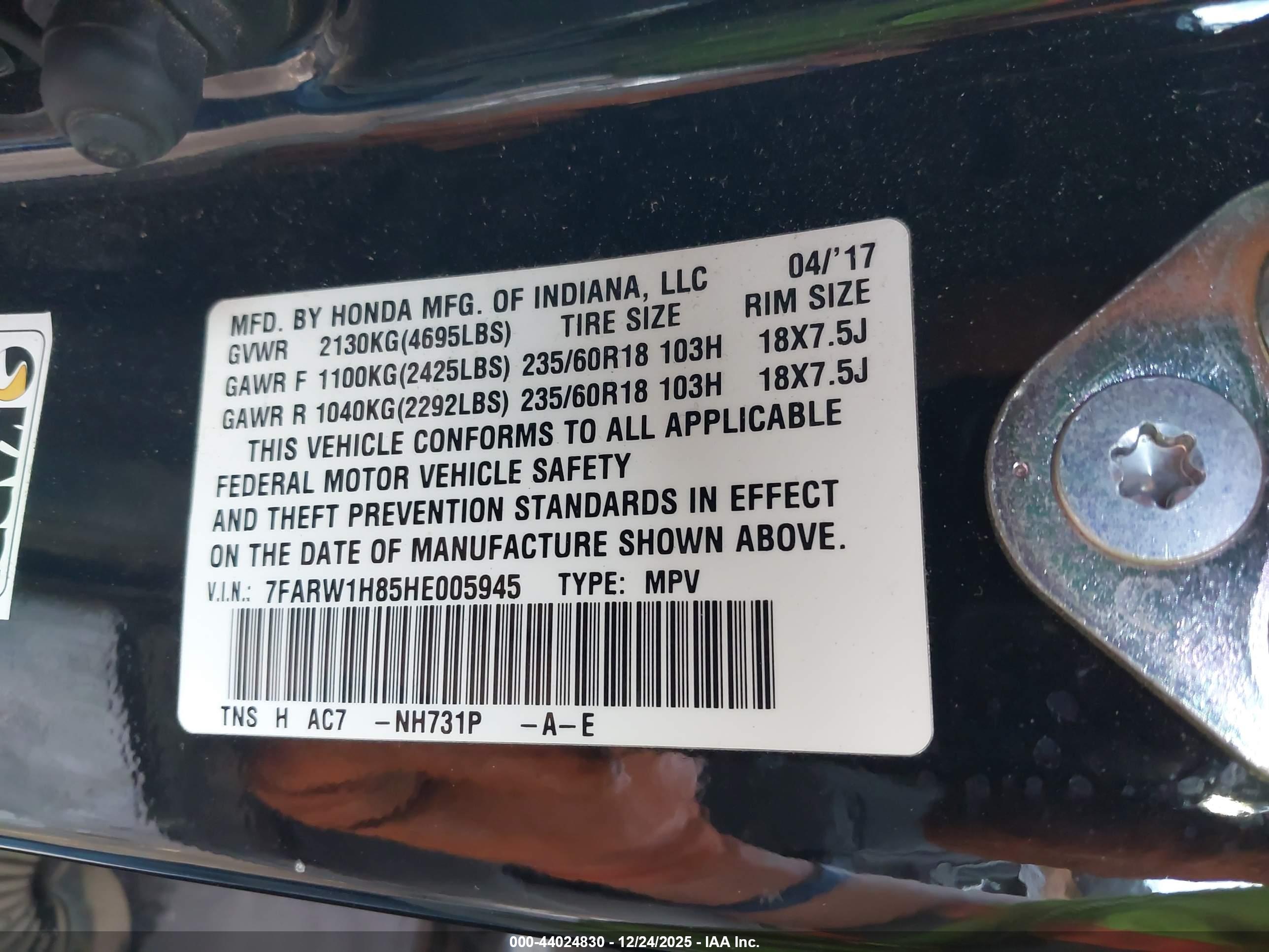 HONDA CR-V image 9