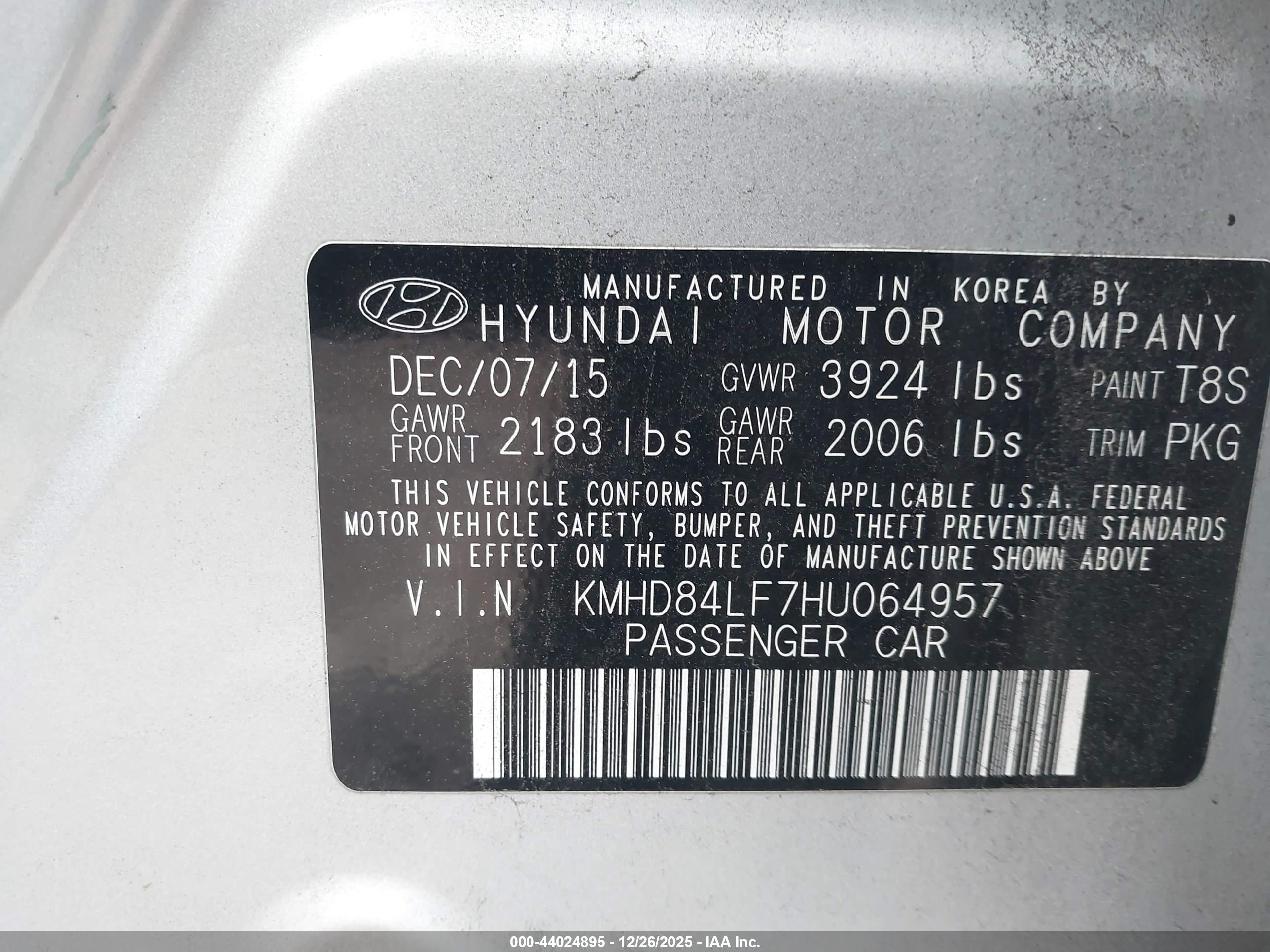 HYUNDAI ELANTRA image 9
