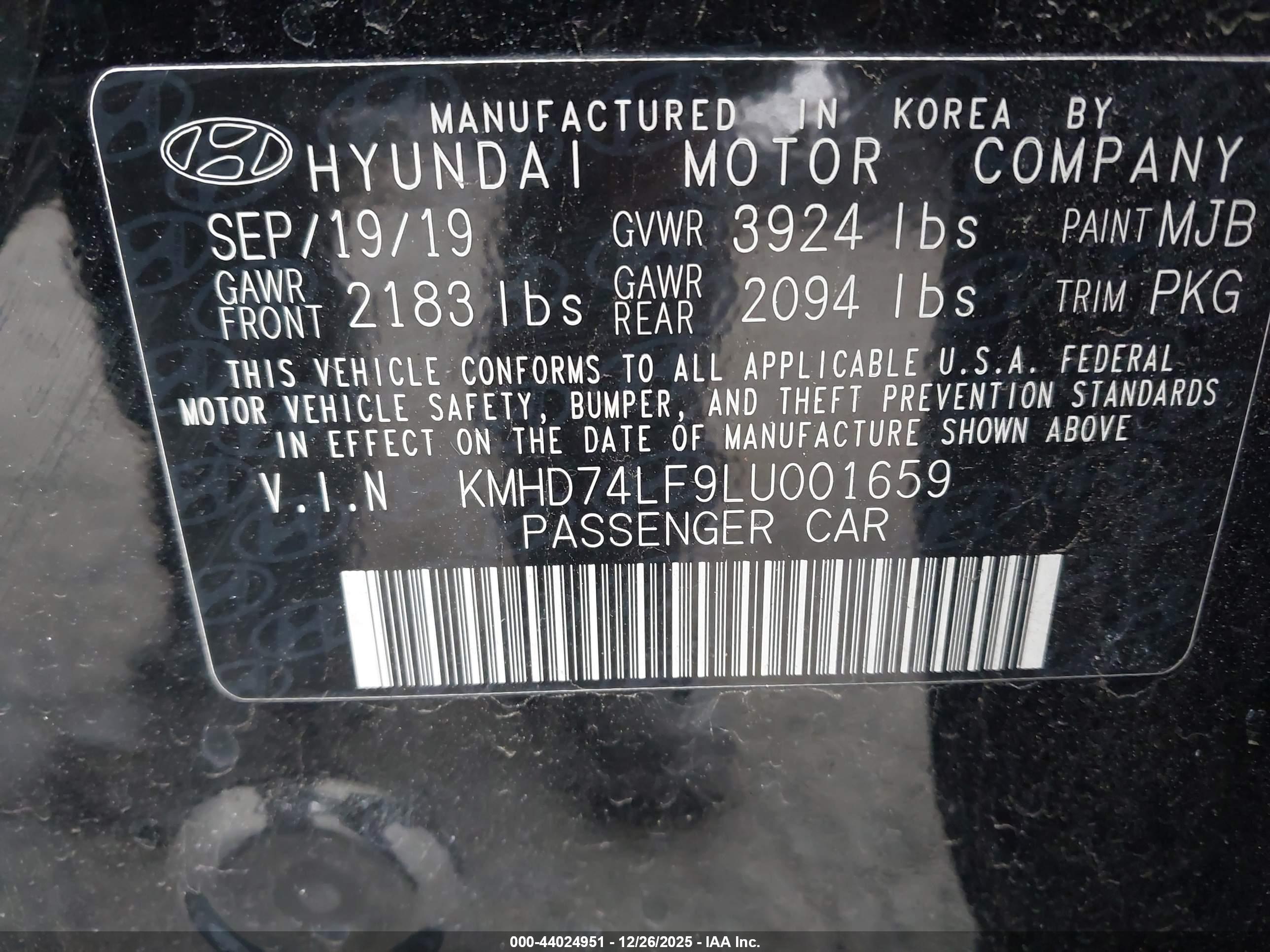 HYUNDAI ELANTRA image 9