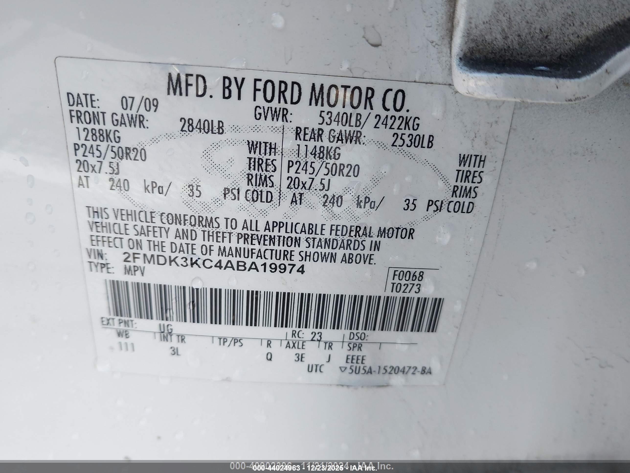 FORD EDGE image 9