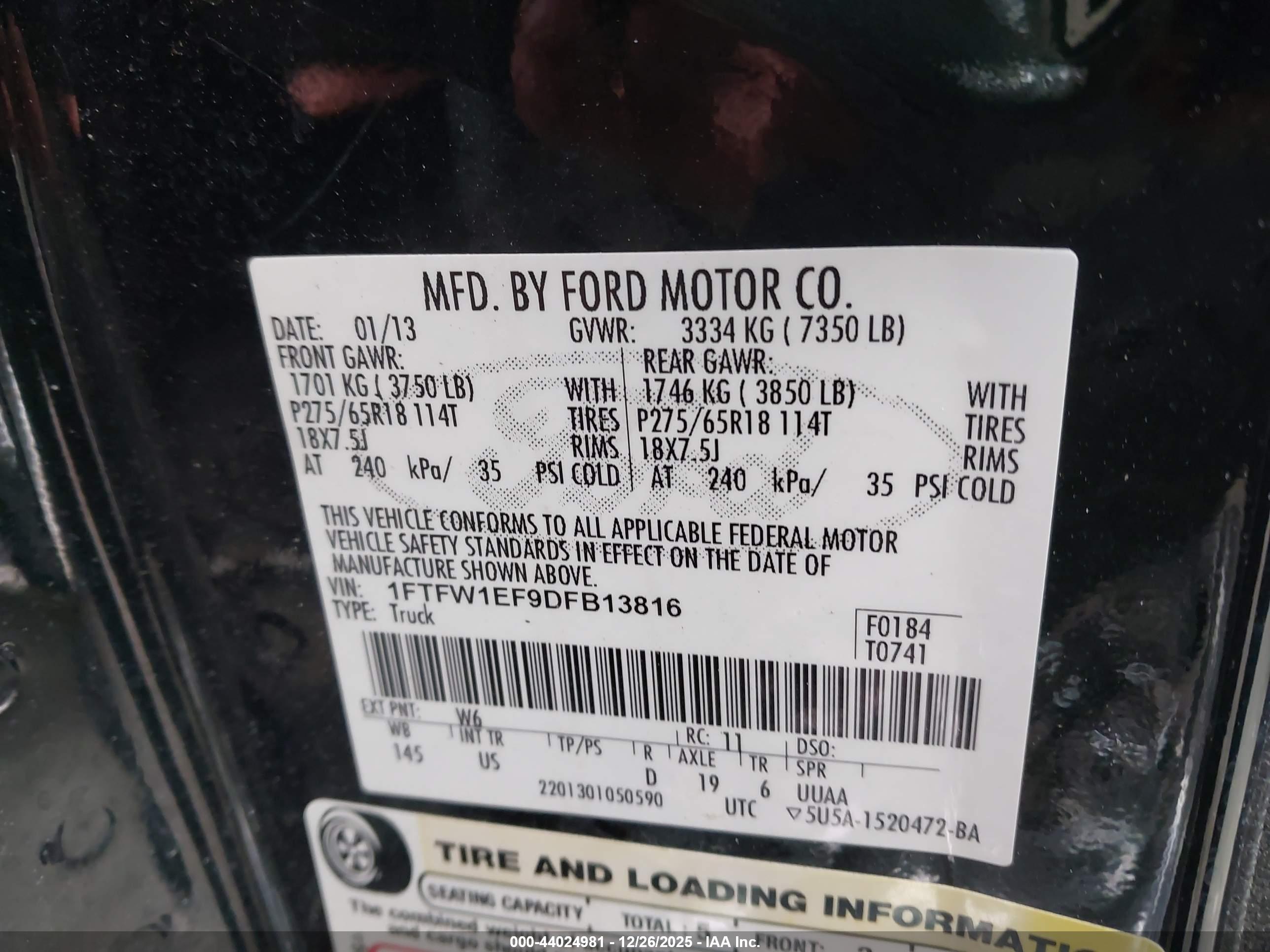 FORD F-150 image 9