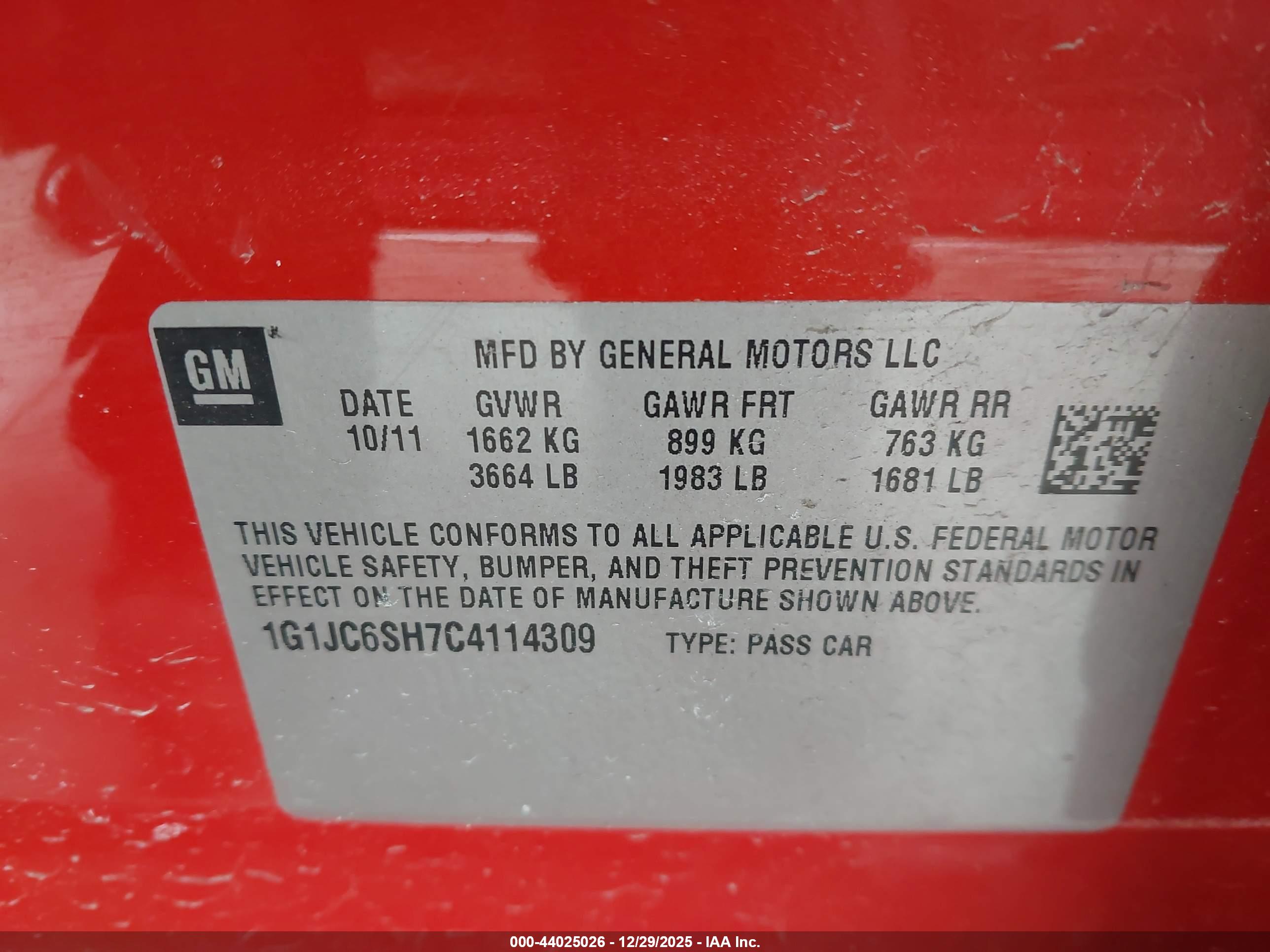 CHEVROLET SONIC image 9