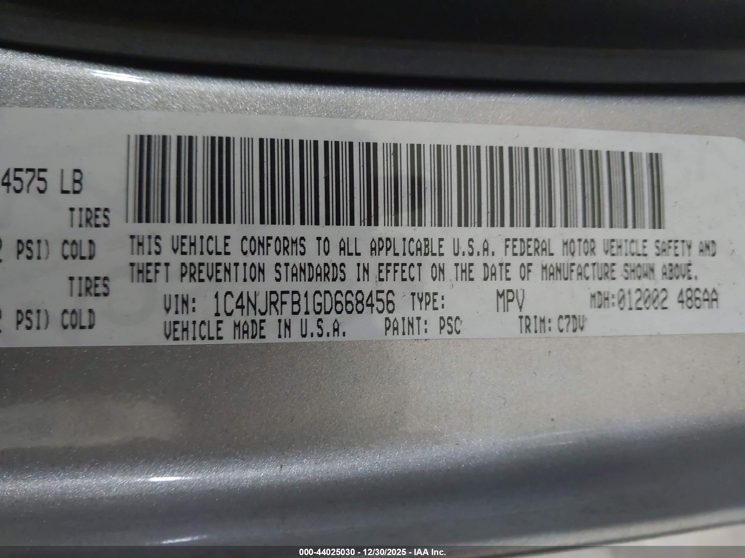 JEEP PATRIOT image 9