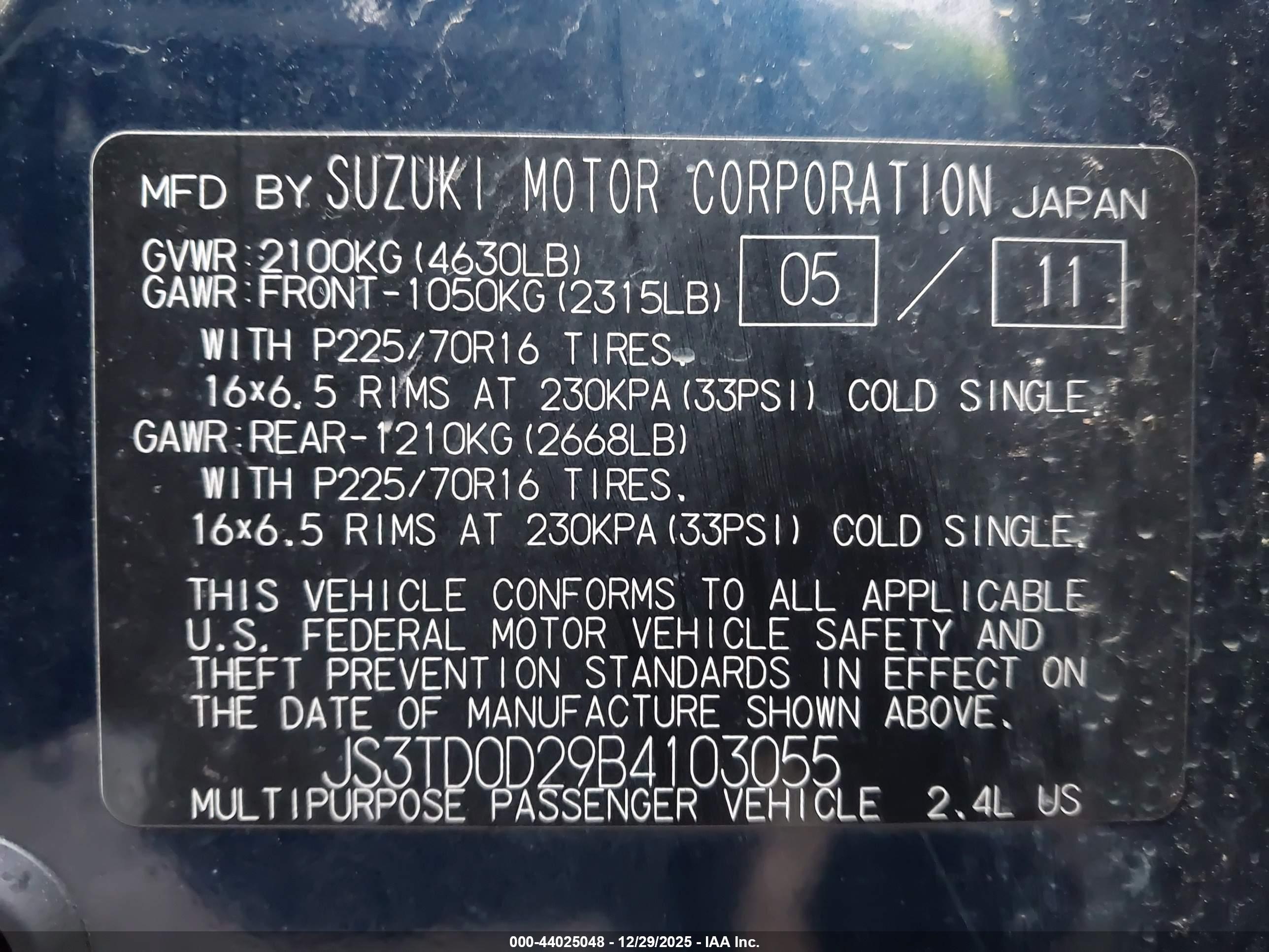 SUZUKI GRAND image 9