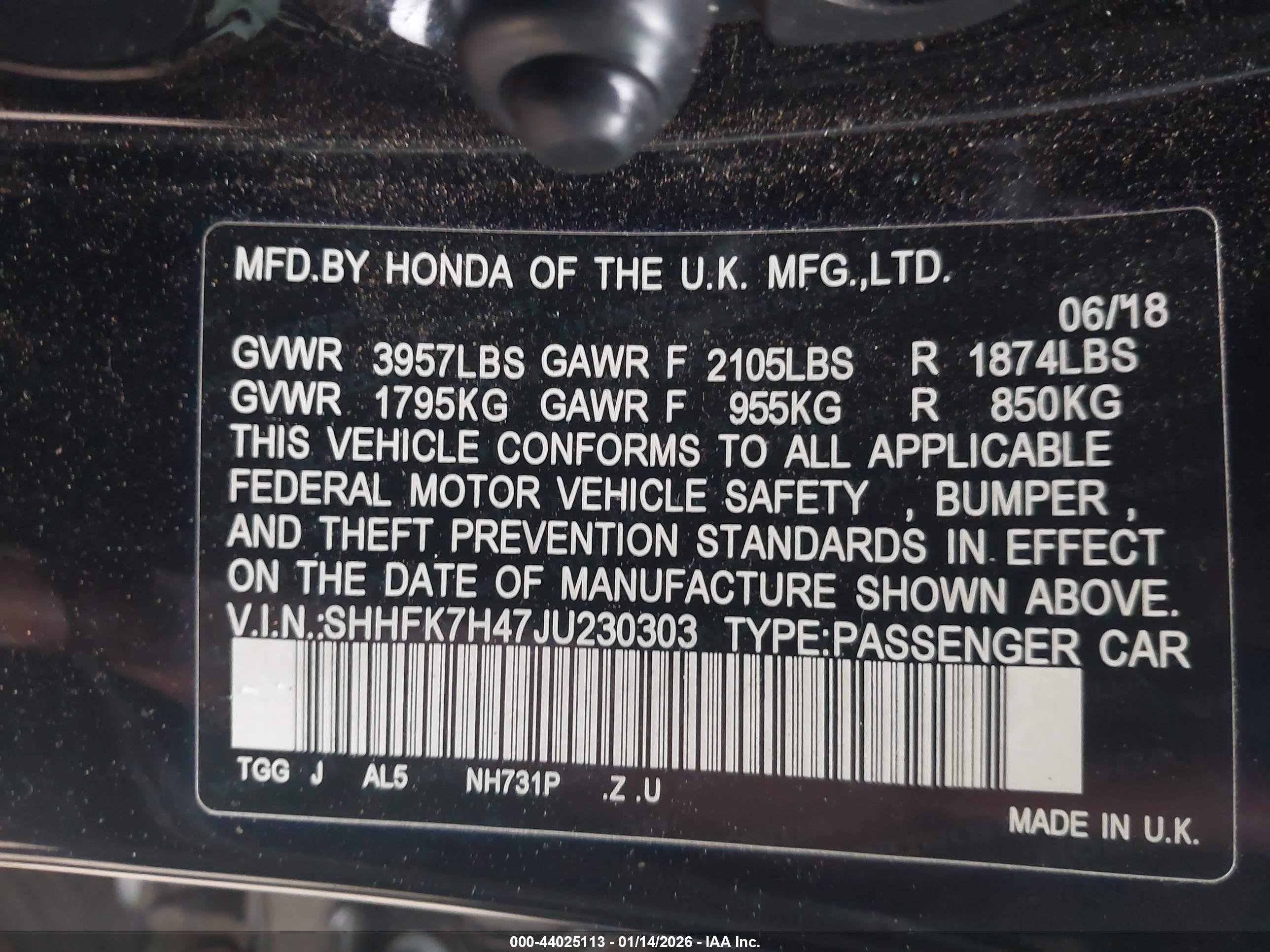 HONDA CIVIC image 9