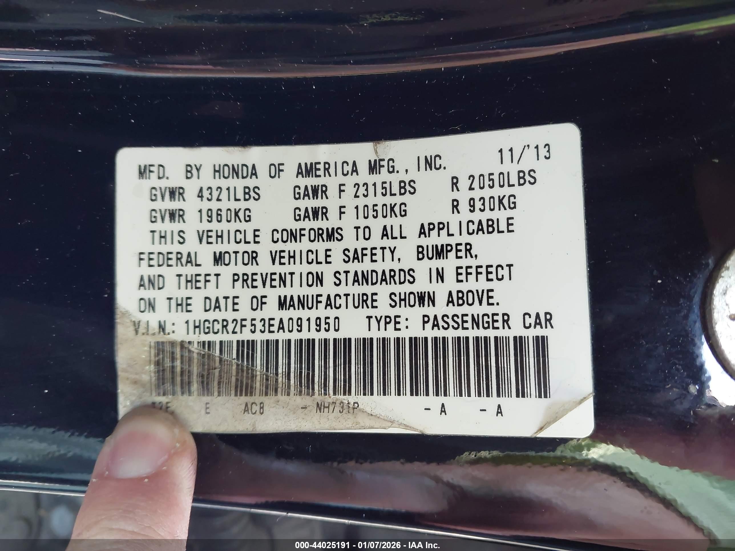 HONDA ACCORD image 9