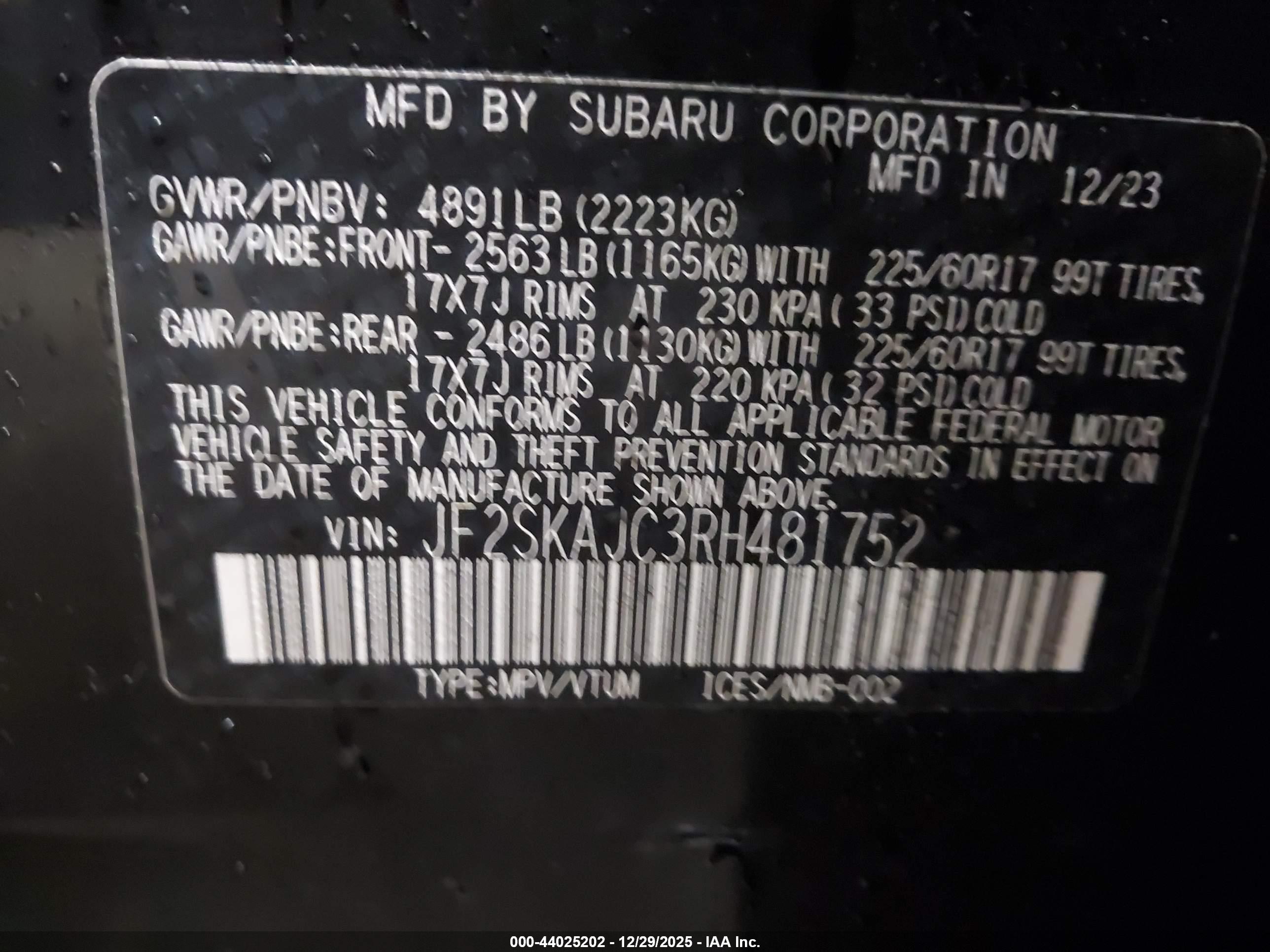 SUBARU FORESTER image 9