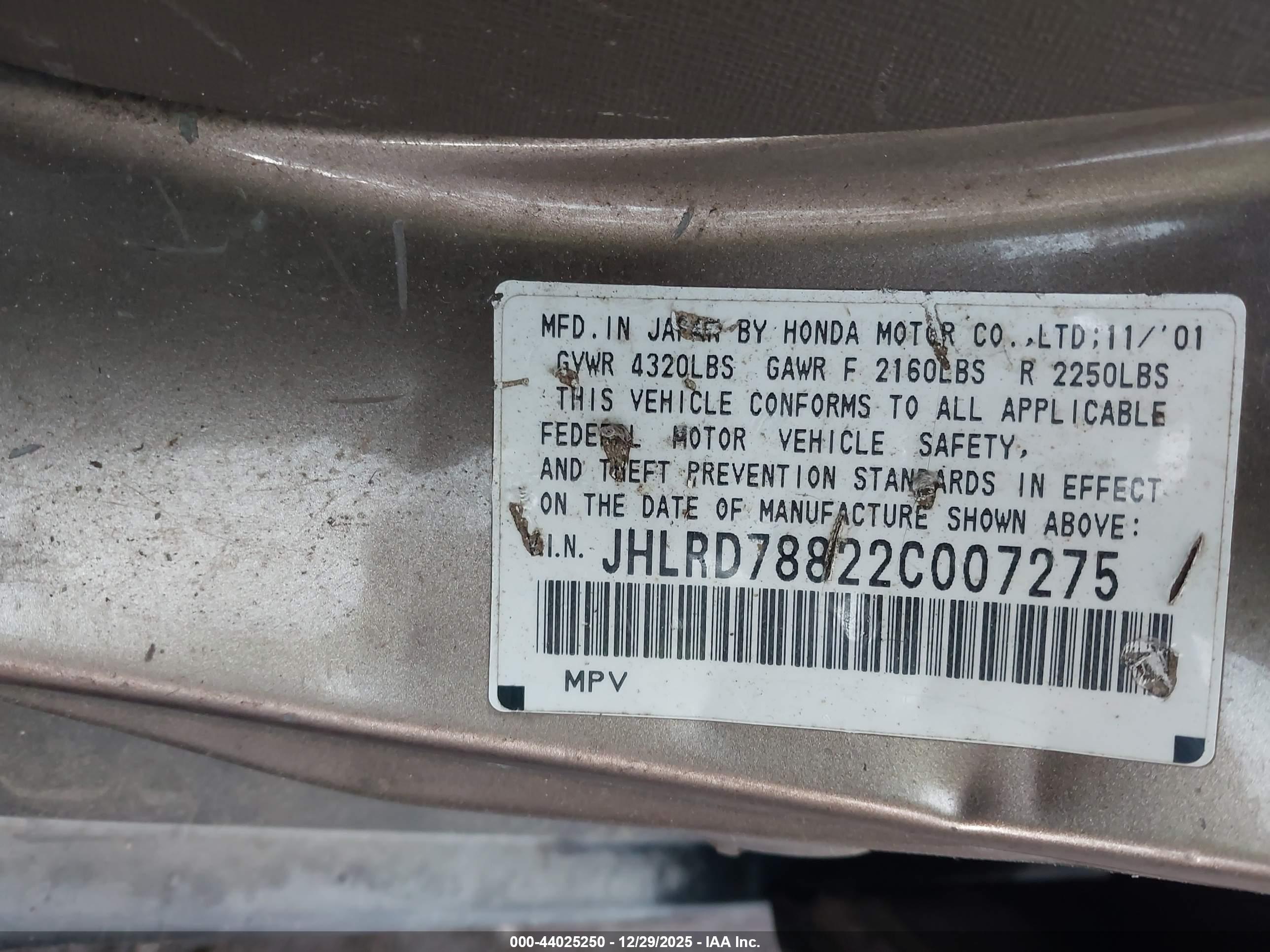 HONDA CR-V image 9