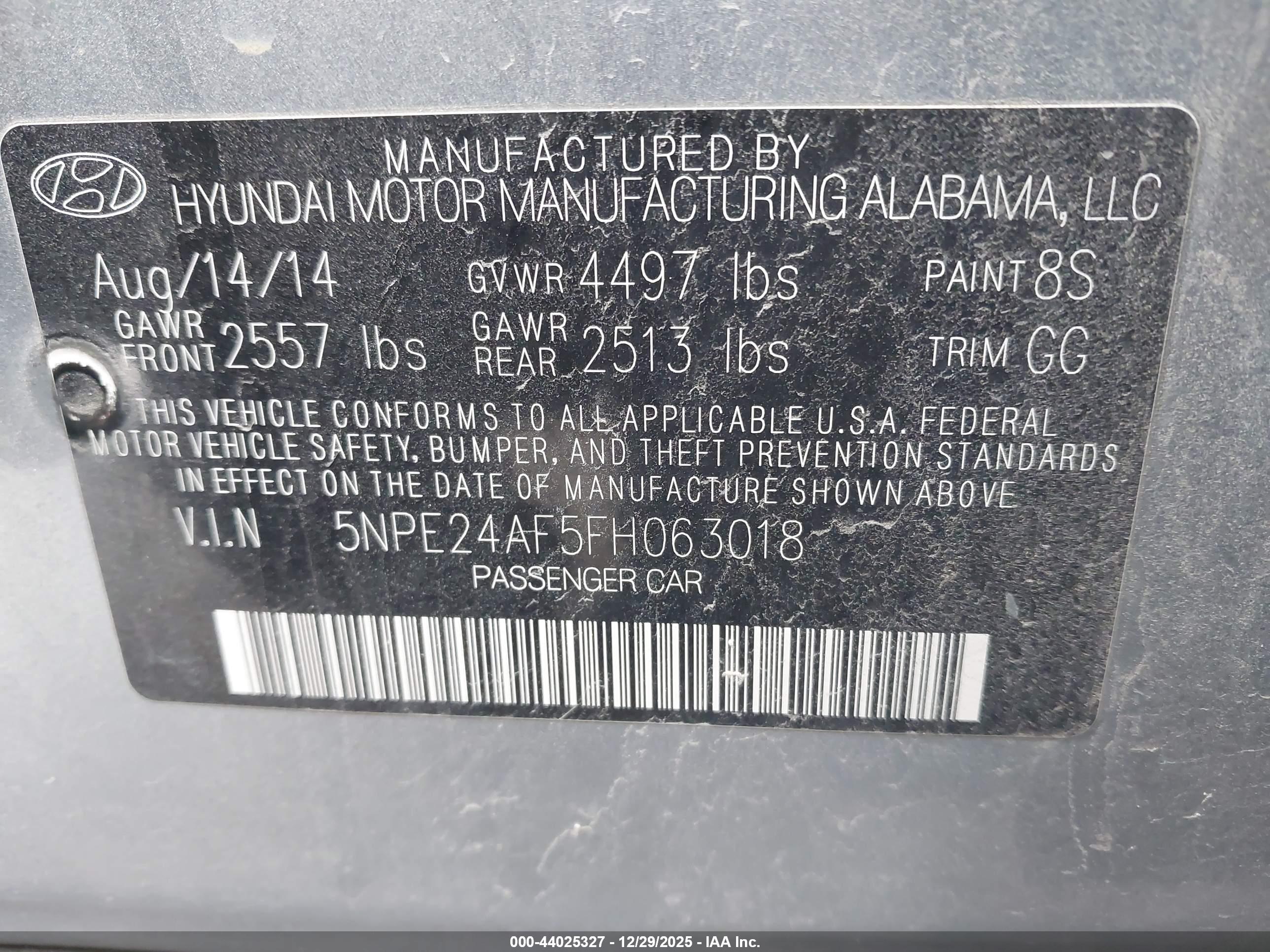 HYUNDAI SONATA image 9