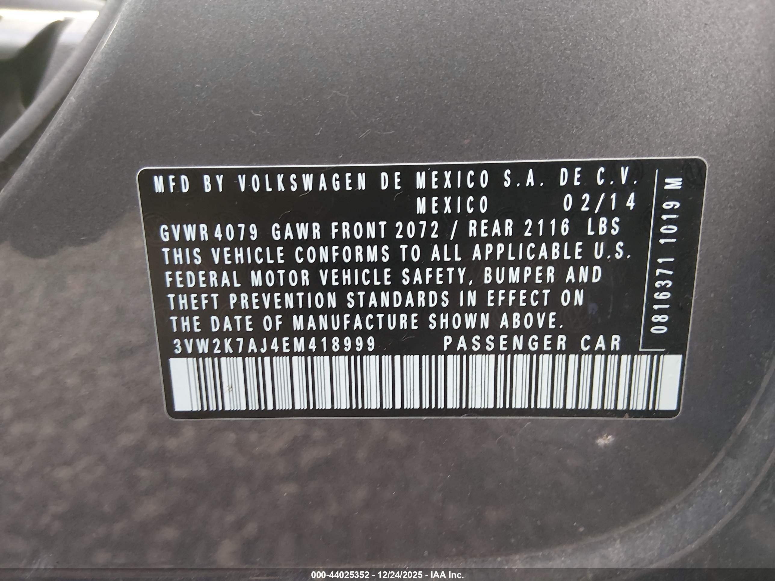 VOLKSWAGEN JETTA image 9