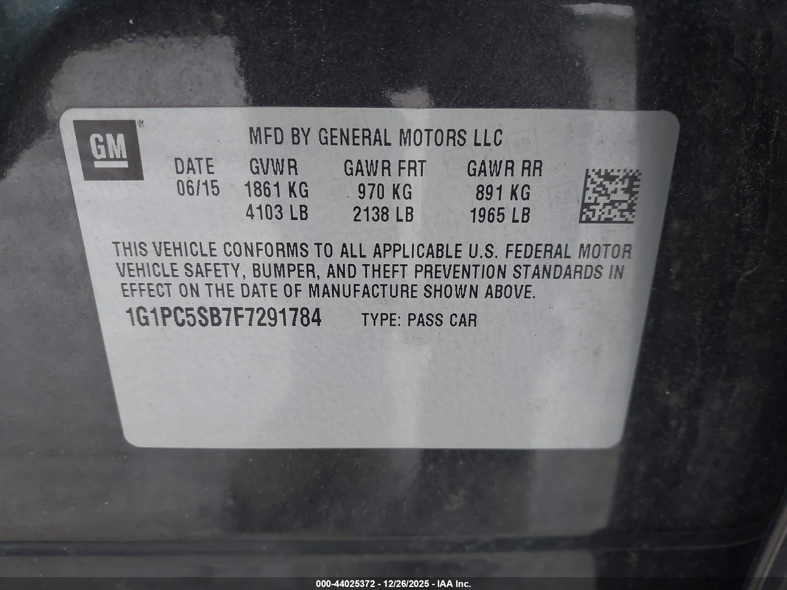 CHEVROLET CRUZE image 9