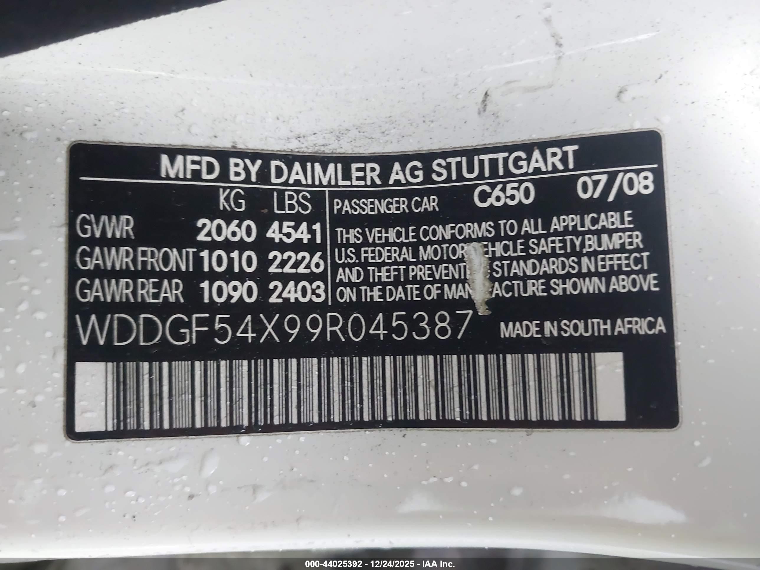 MERCEDES-BENZ C image 9