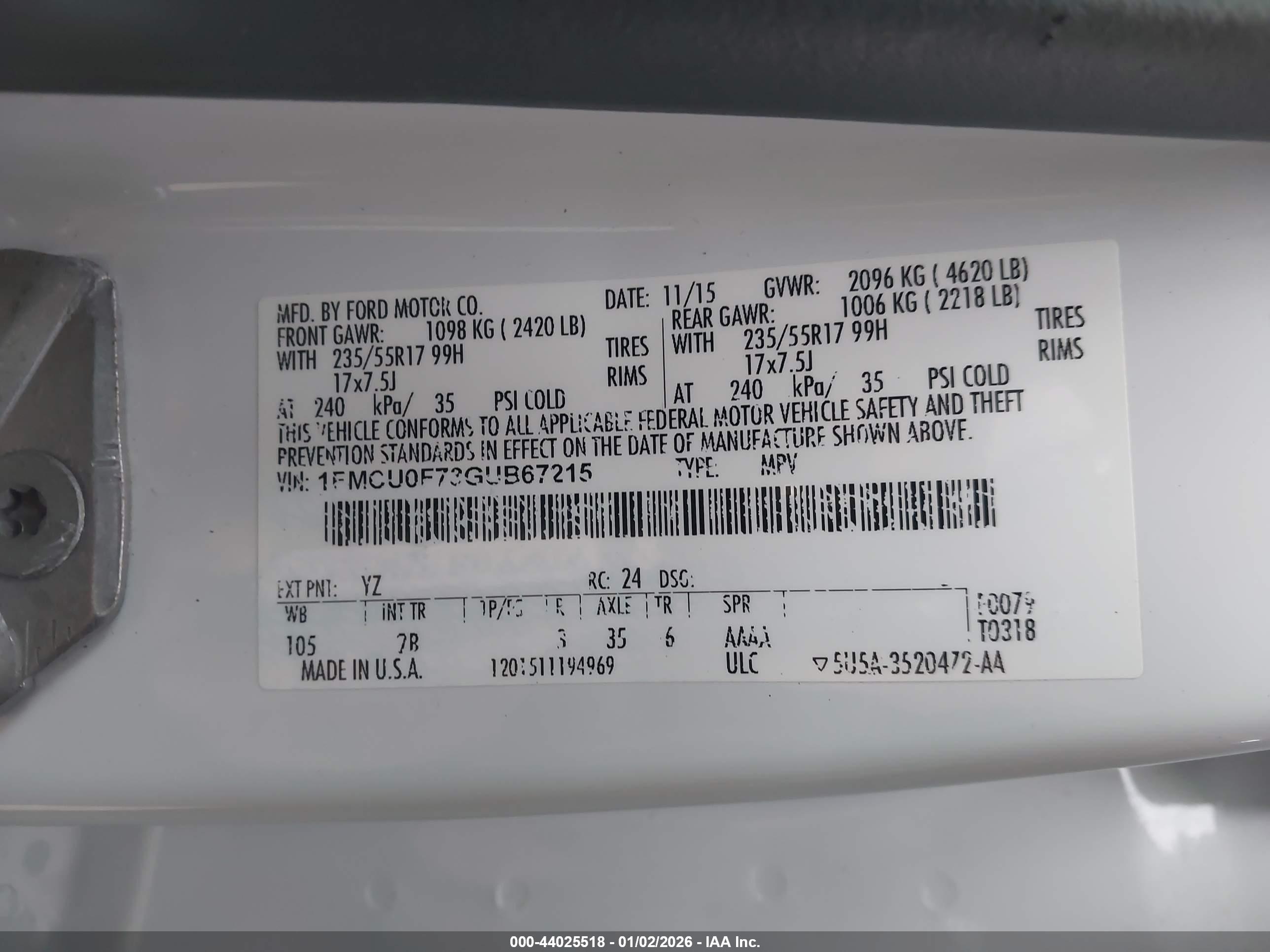 FORD ESCAPE image 9