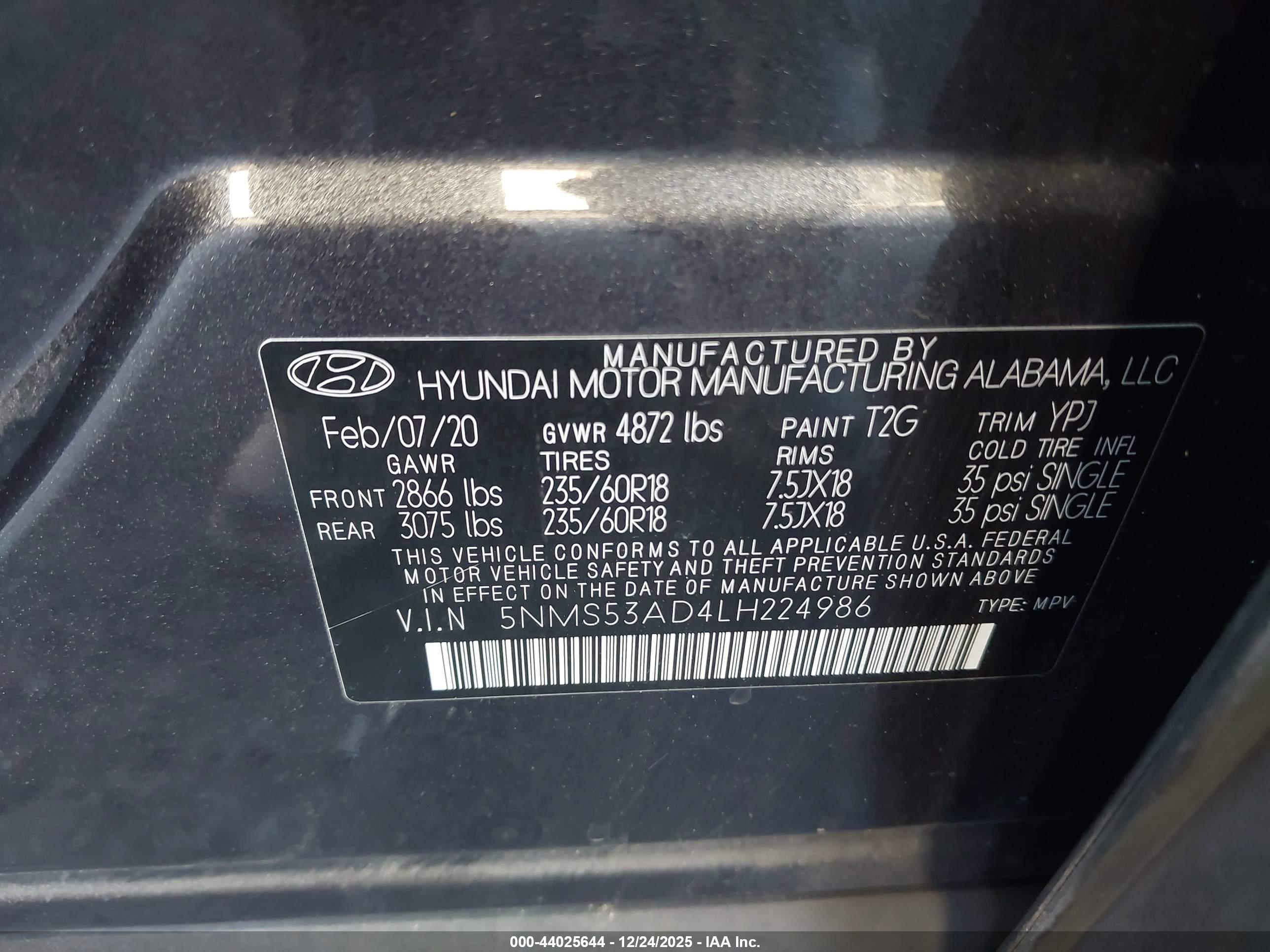 HYUNDAI SANTA image 9