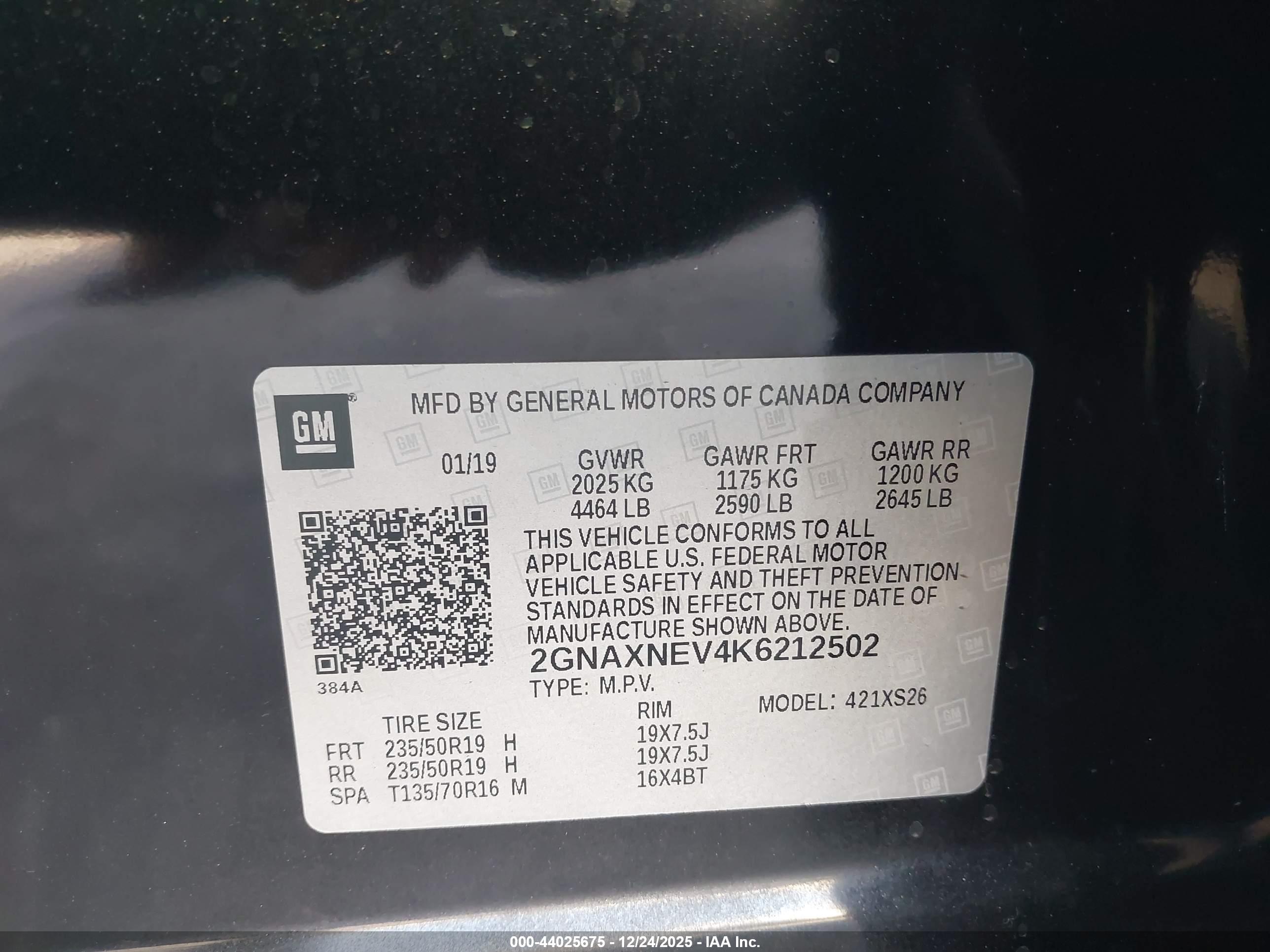 CHEVROLET EQUINOX image 9