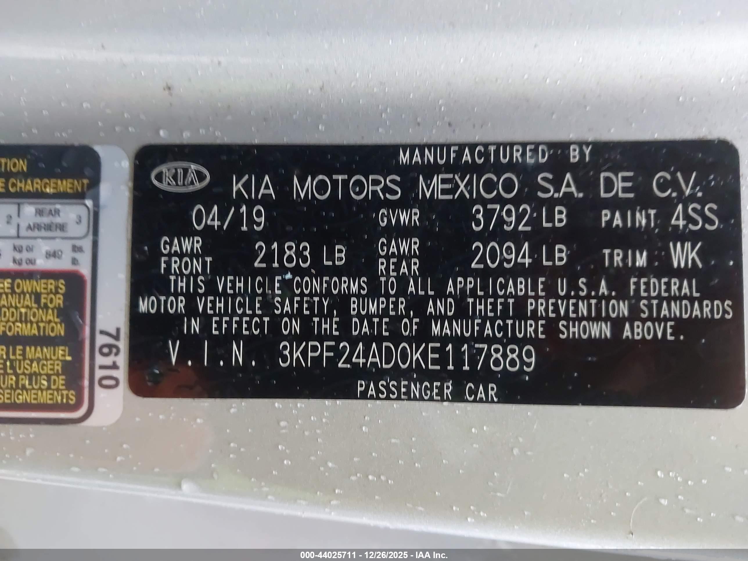 KIA FORTE image 9
