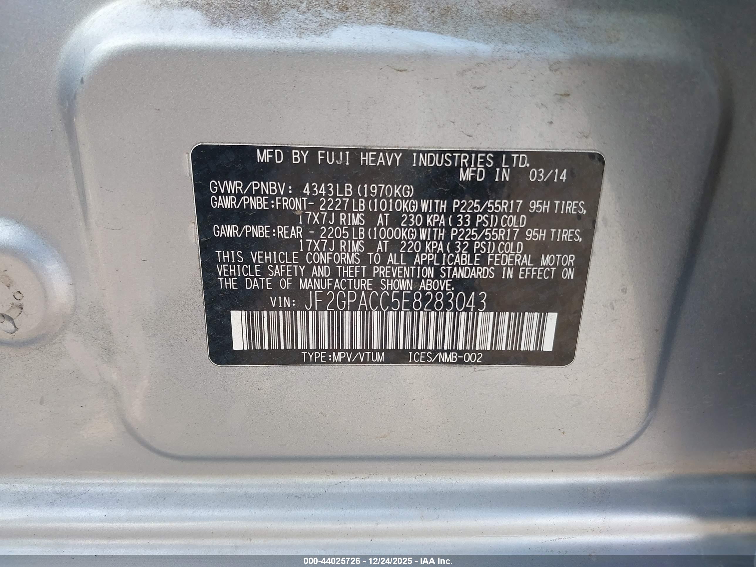 SUBARU XV image 9