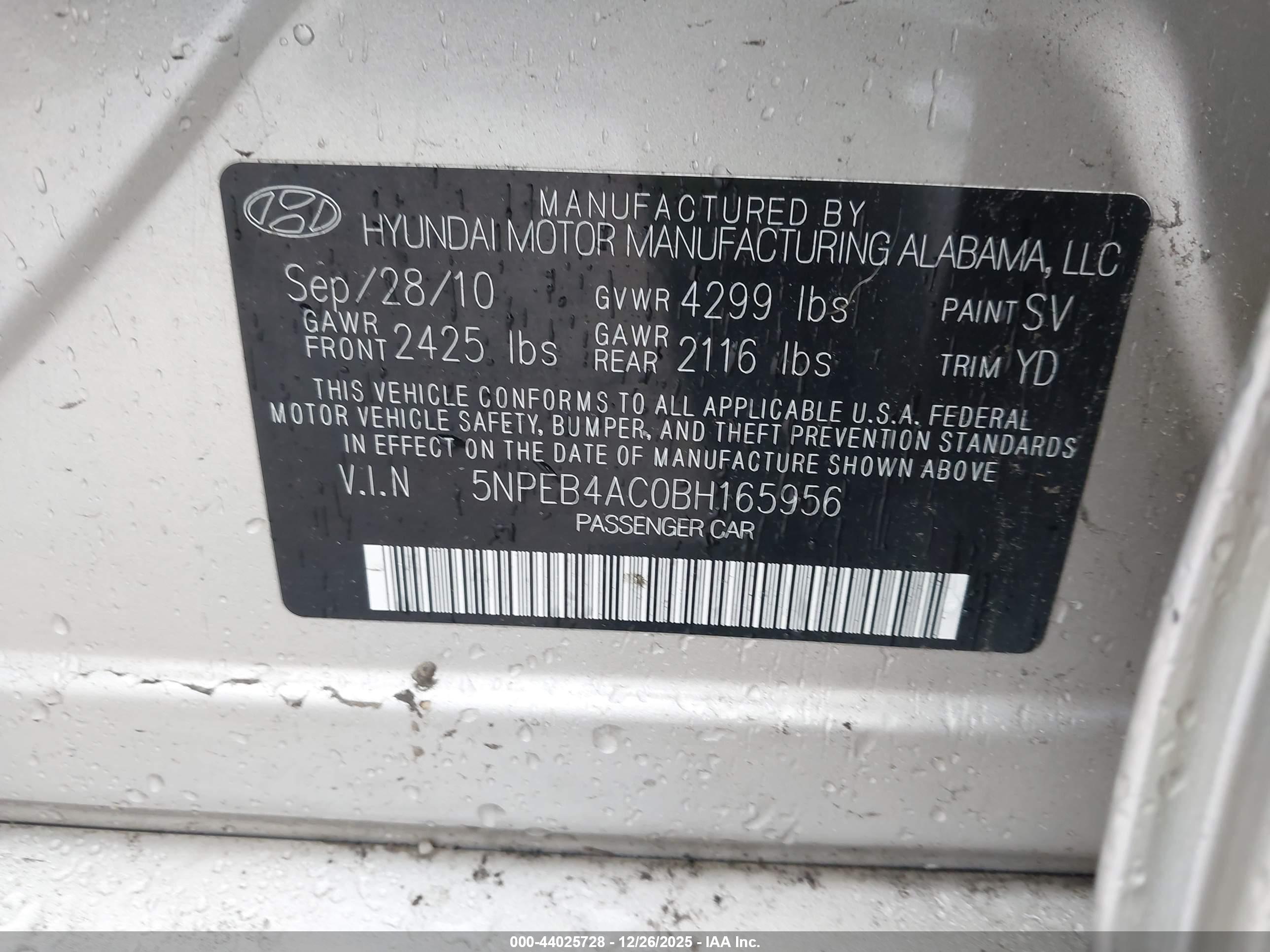 HYUNDAI SONATA image 9