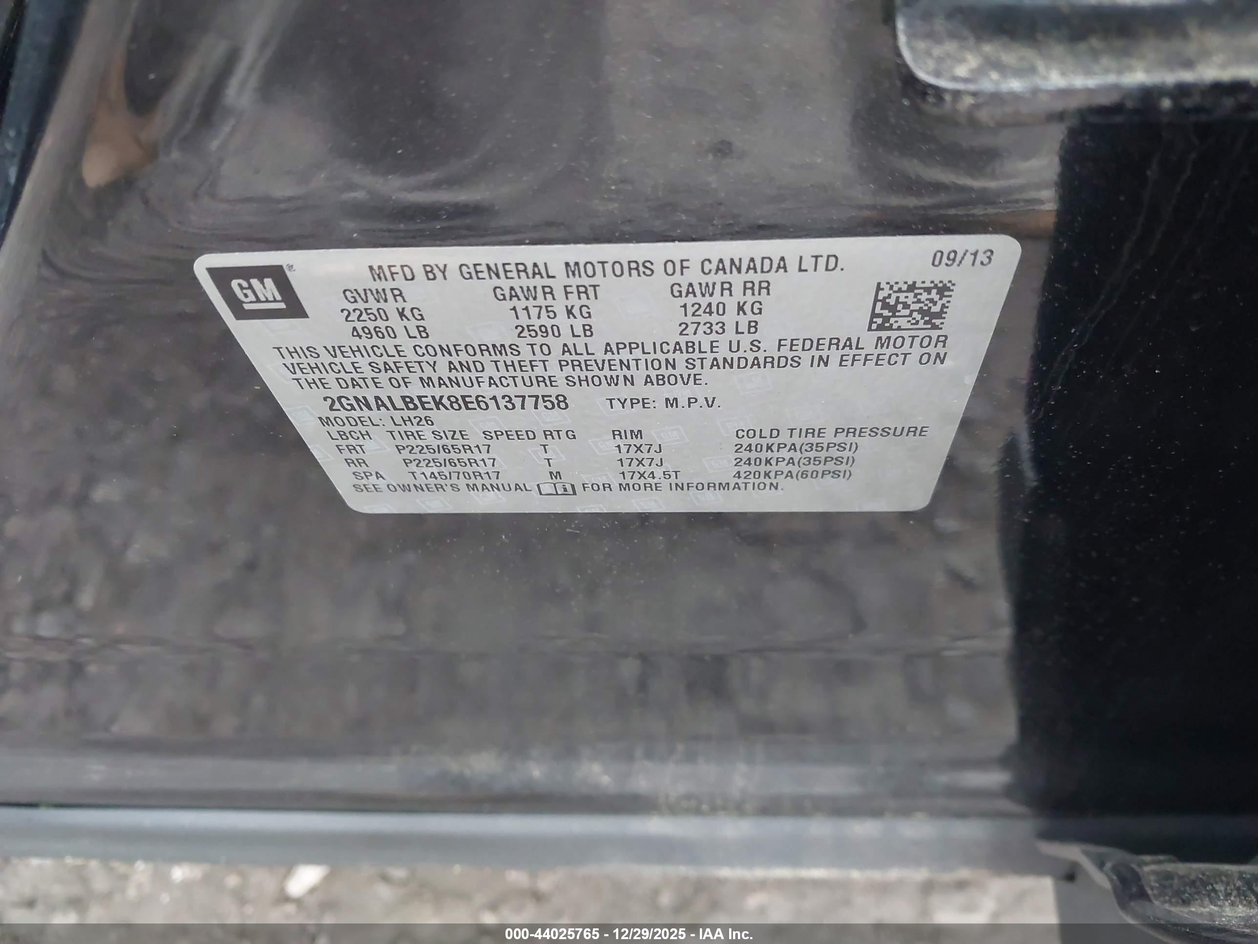 CHEVROLET EQUINOX image 9