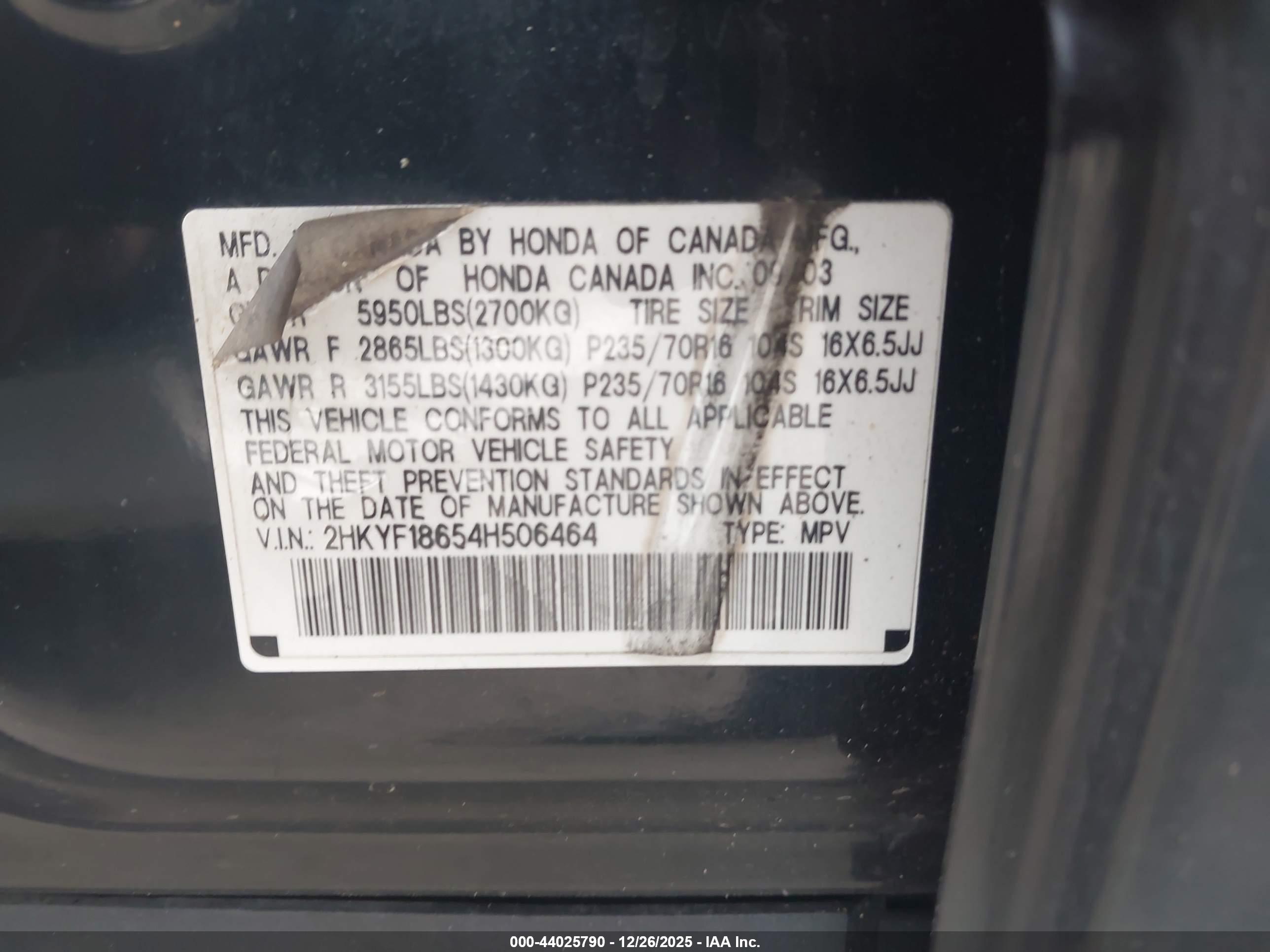 HONDA PILOT image 9